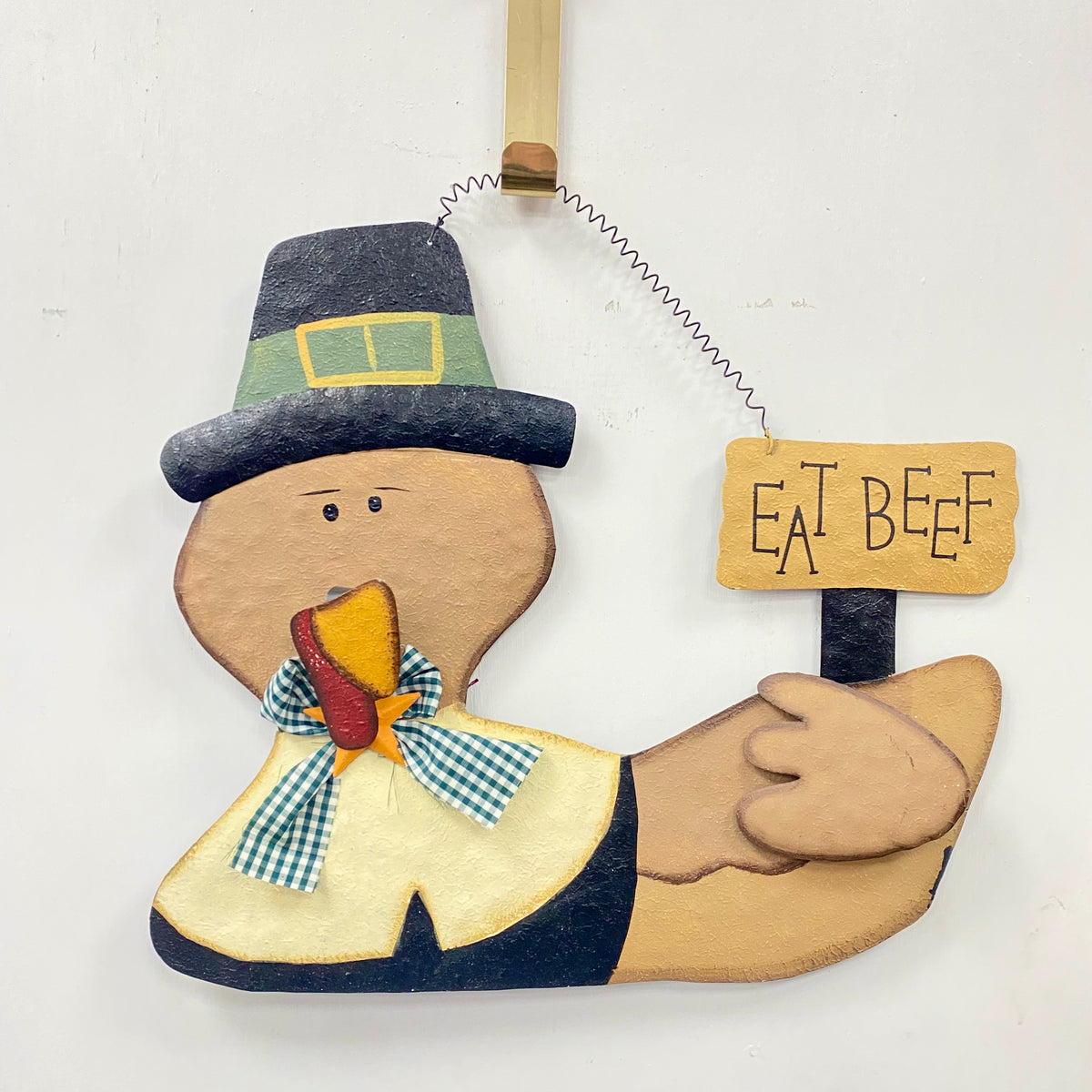 Pilgrim Primitive Style Metal Decor