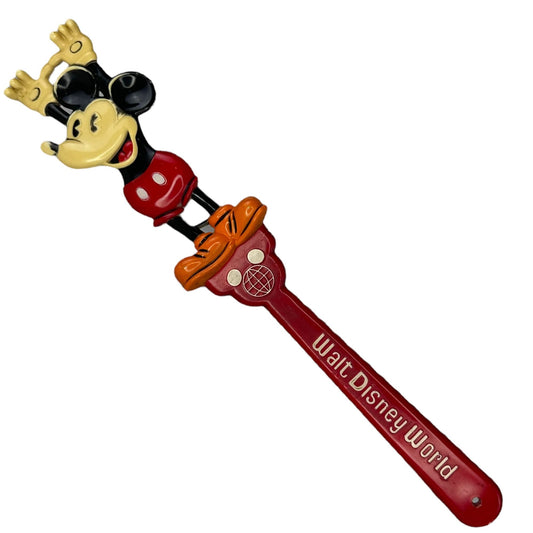 Vtg 70s Mickey Mouse Back Scratcher Walt Disney World Park Disneyana Cartooncore