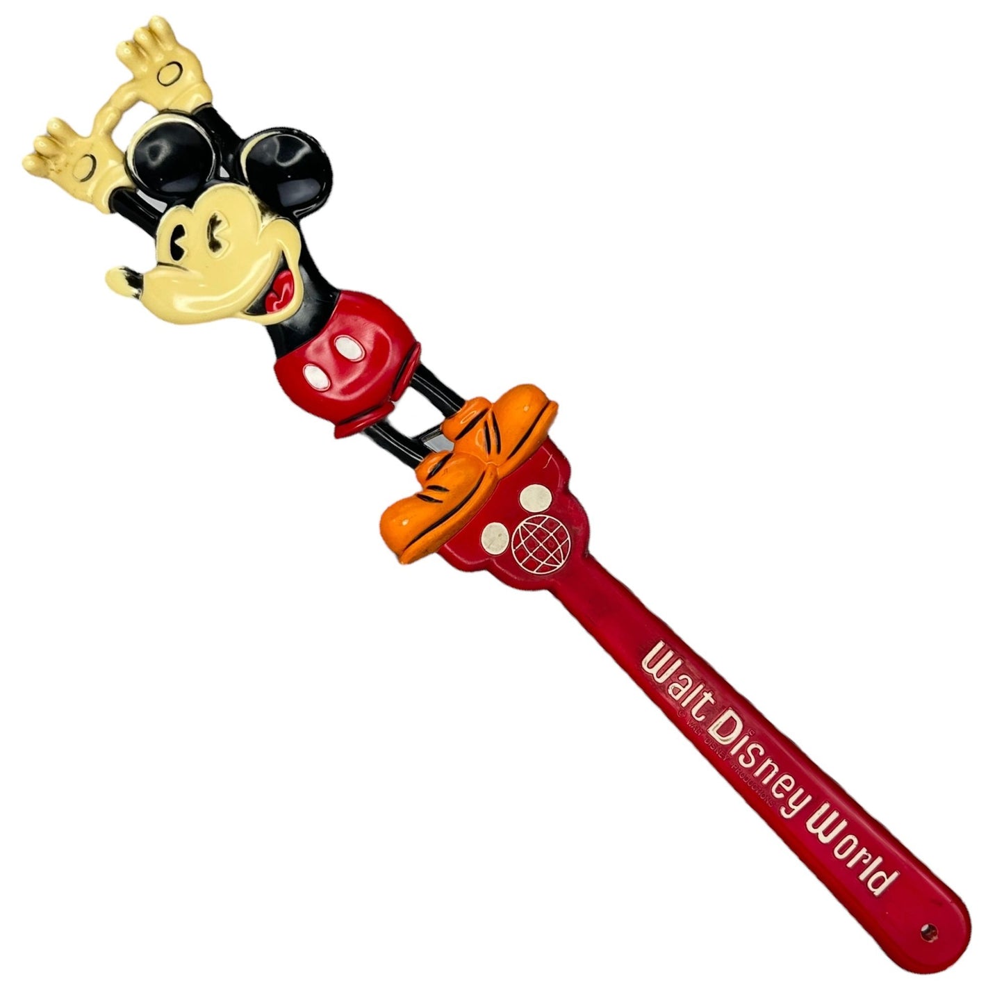Vtg 70s Mickey Mouse Back Scratcher Walt Disney World Park Disneyana Cartooncore