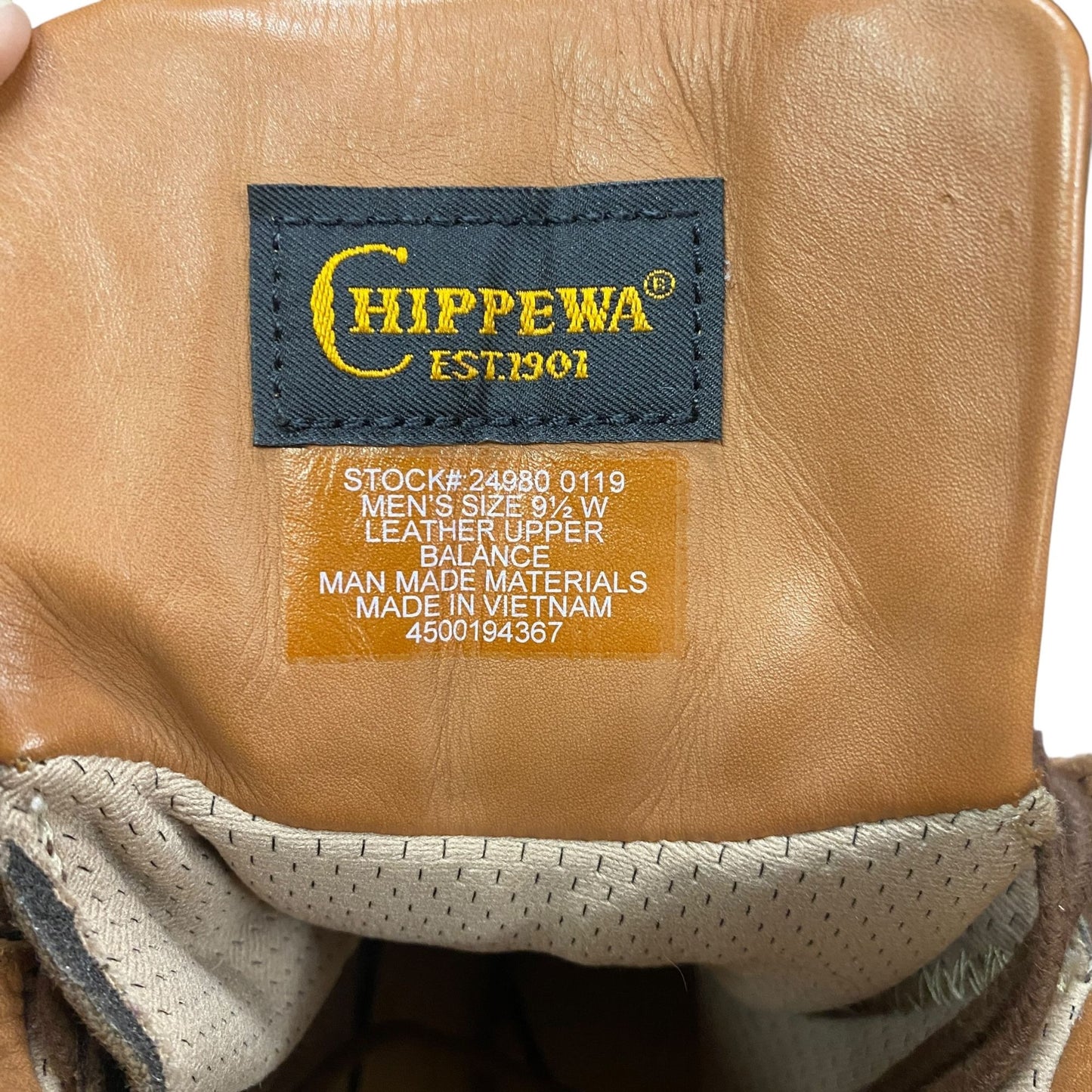 Chippewa 24980 9" Logger Boot Waterproof Insulated Steel Toe Vibram Ortholite