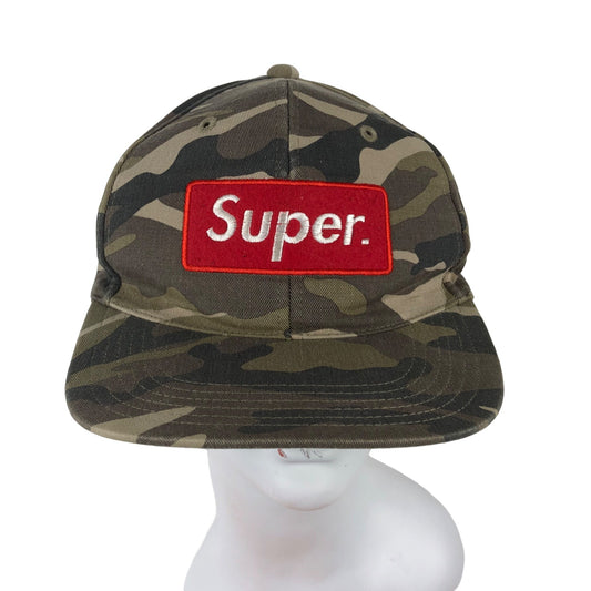 Super Camo Snapback Baseball Hat Cap Streetwear Urban Hip Hop Skater Redneck