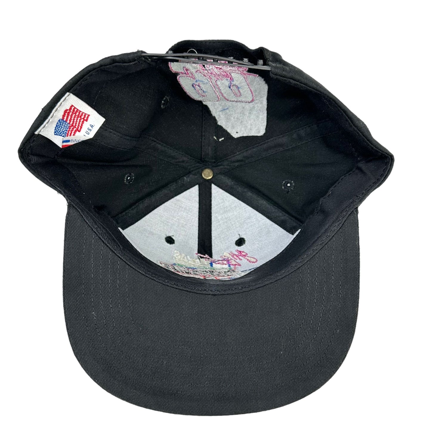 Vintage Jeff Burton Snapback Hat NASCAR 1997 Champion Texas Motor Speedway USA
