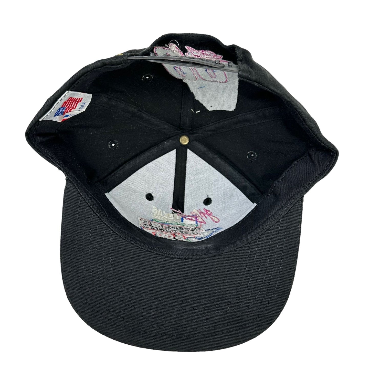 Vintage Jeff Burton Snapback Hat NASCAR 1997 Champion Texas Motor Speedway USA