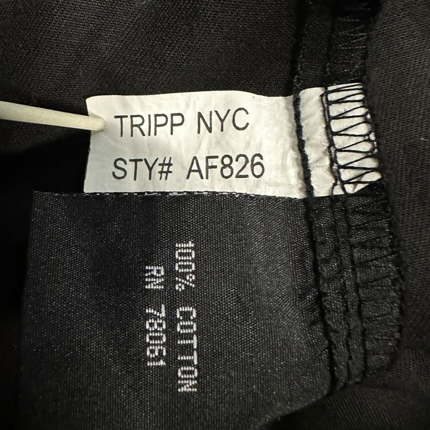 TRIPP NYC Daang Goodman Mini Skirt S Black Pink Plaid Pleated Punk Goth Y2K Emo