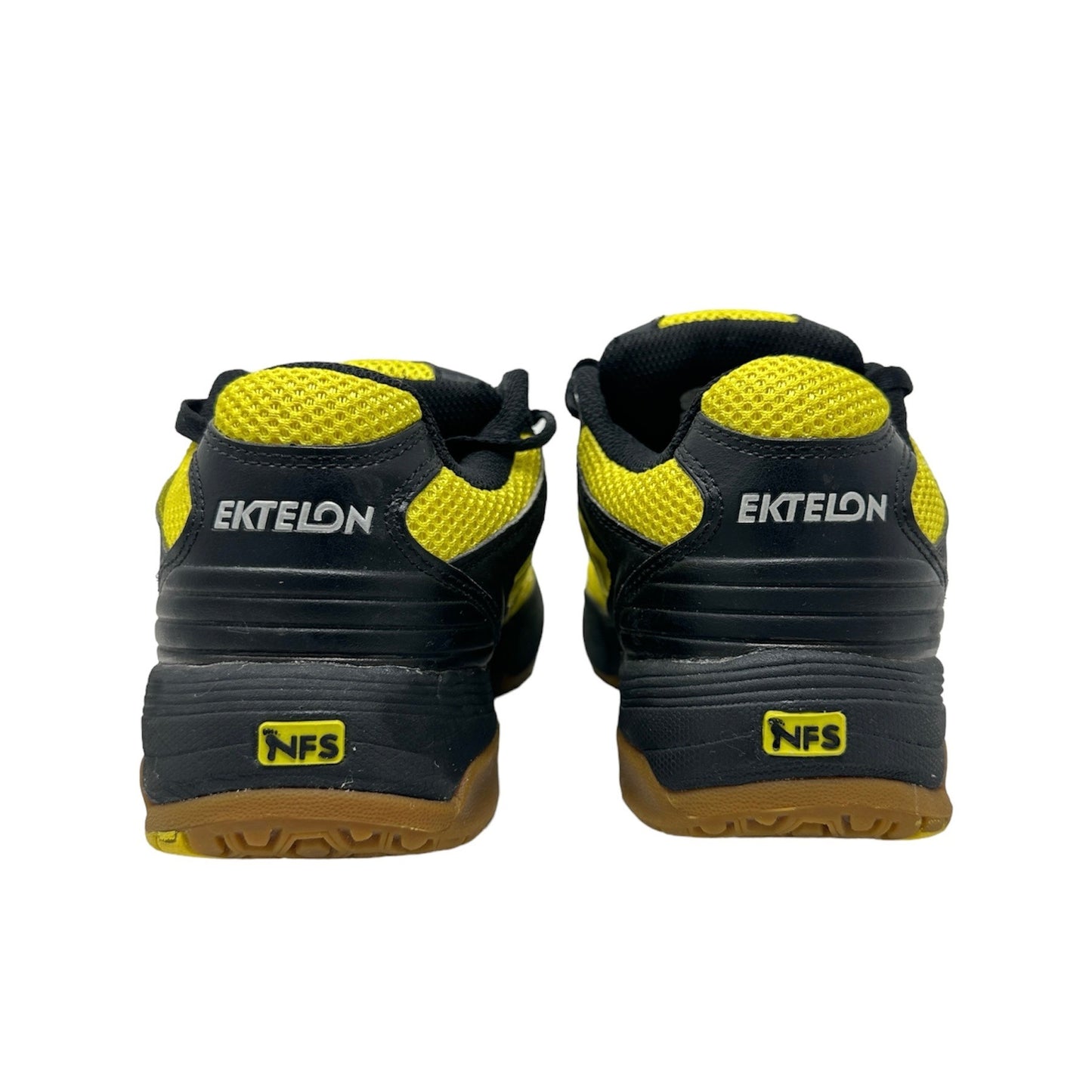 Ektelon Mens 7 Attack Low Shoe Racquetball 8E058703 Yellow Black Tennis Athletic