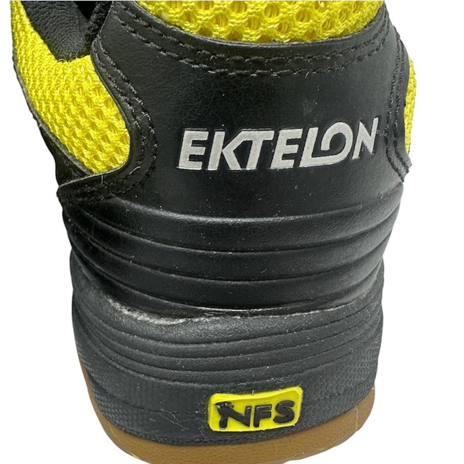 Ektelon Mens 7 Attack Low Shoe Racquetball 8E058703 Yellow Black Tennis Athletic