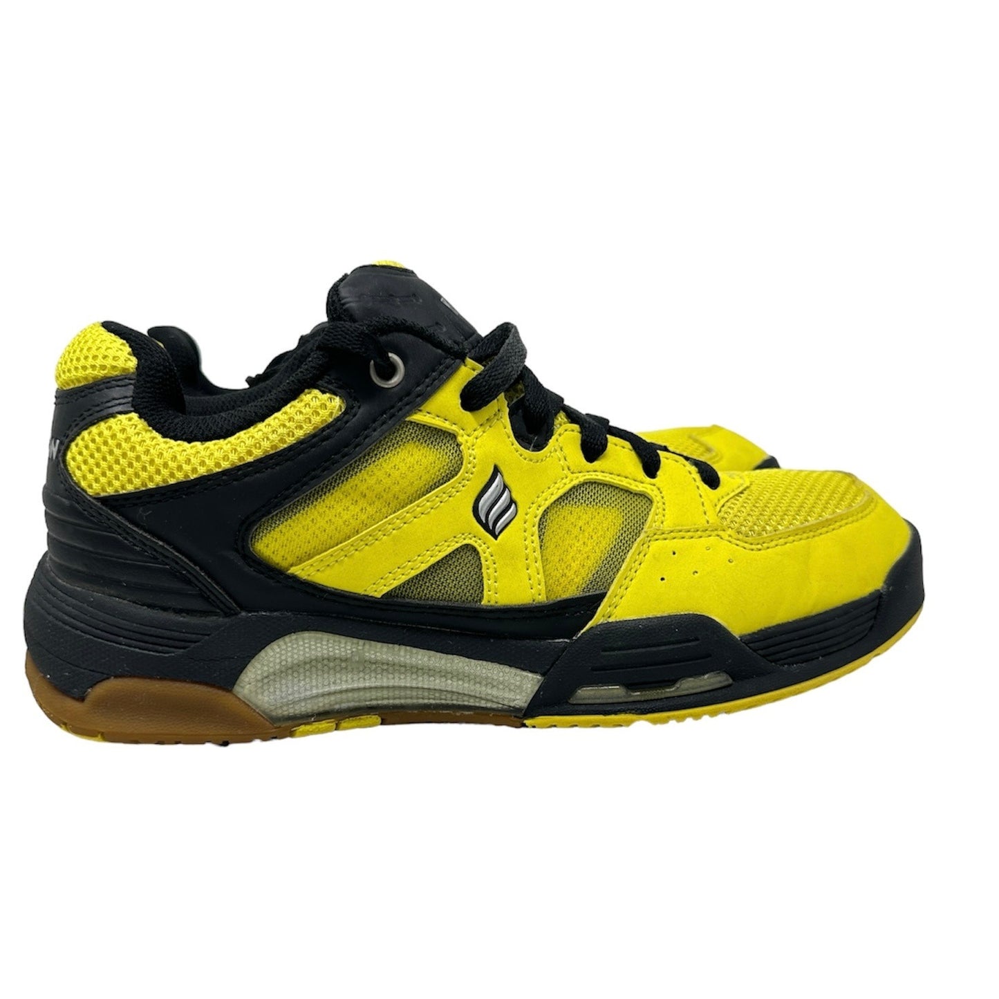 Ektelon Mens 7 Attack Low Shoe Racquetball 8E058703 Yellow Black Tennis Athletic