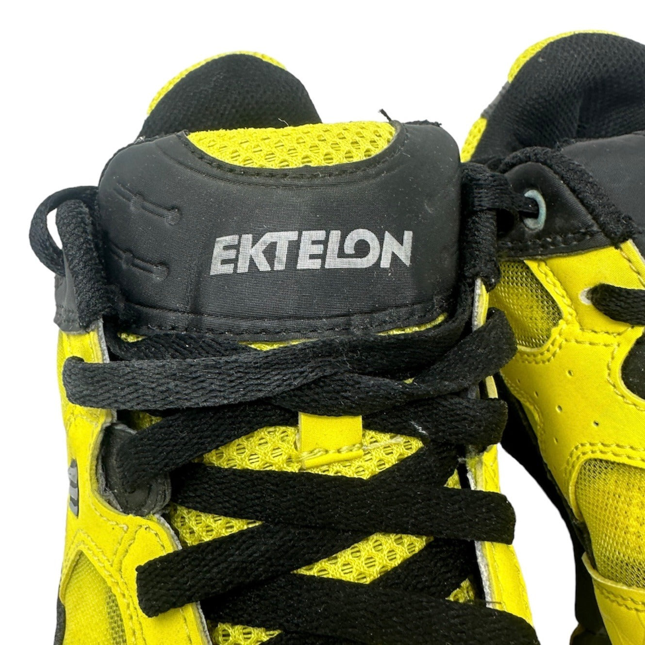 Ektelon Mens 7 Attack Low Shoe Racquetball 8E058703 Yellow Black Tennis Athletic