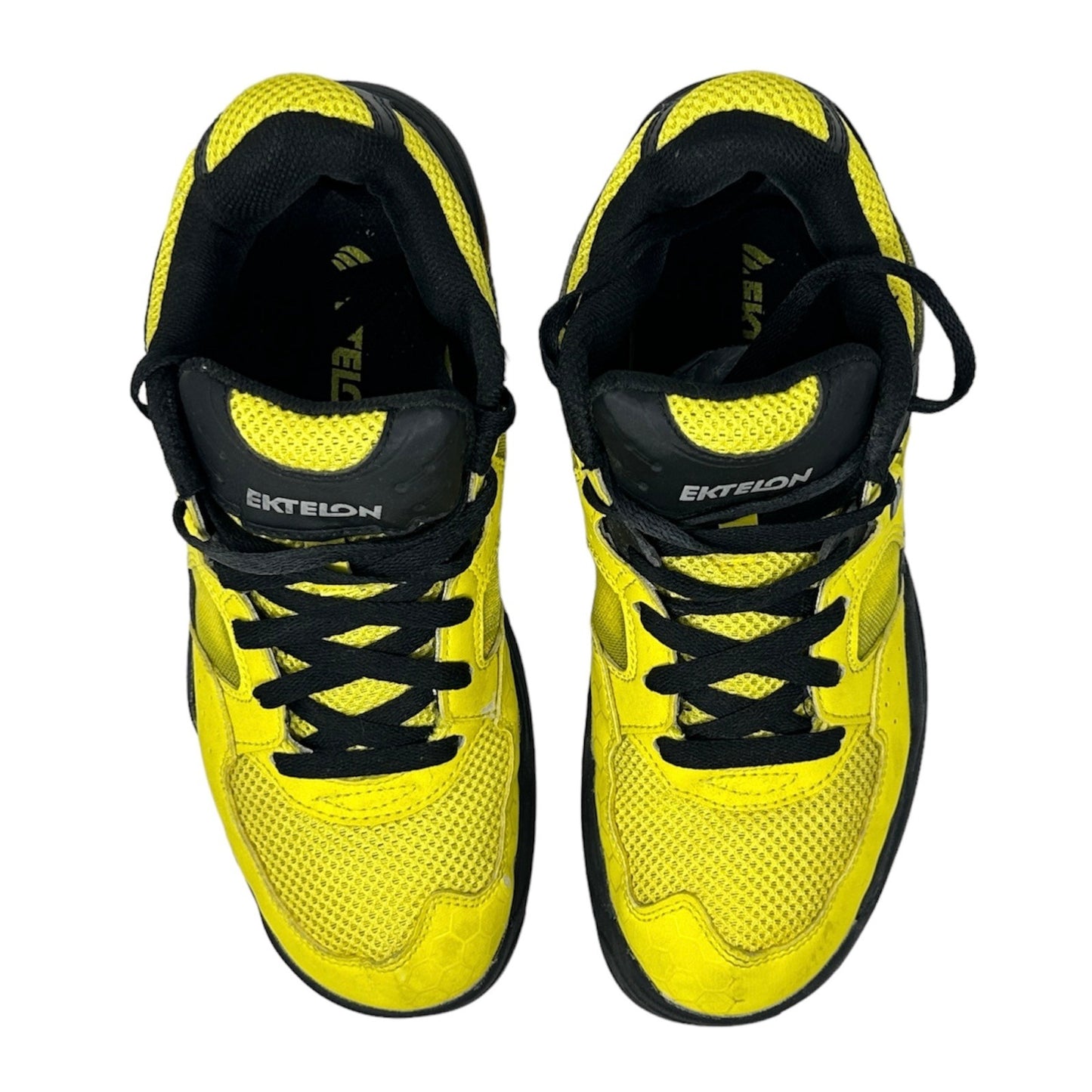 Ektelon Mens 7 Attack Low Shoe Racquetball 8E058703 Yellow Black Tennis Athletic