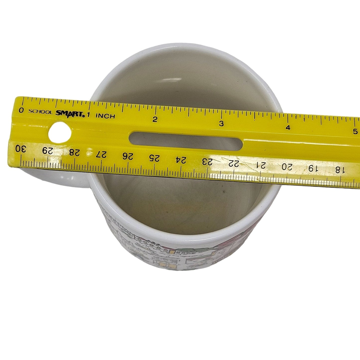 Colorful Salamanca Illustrated Ceramic Mug Featuring Iconic Landmarks Souvenir