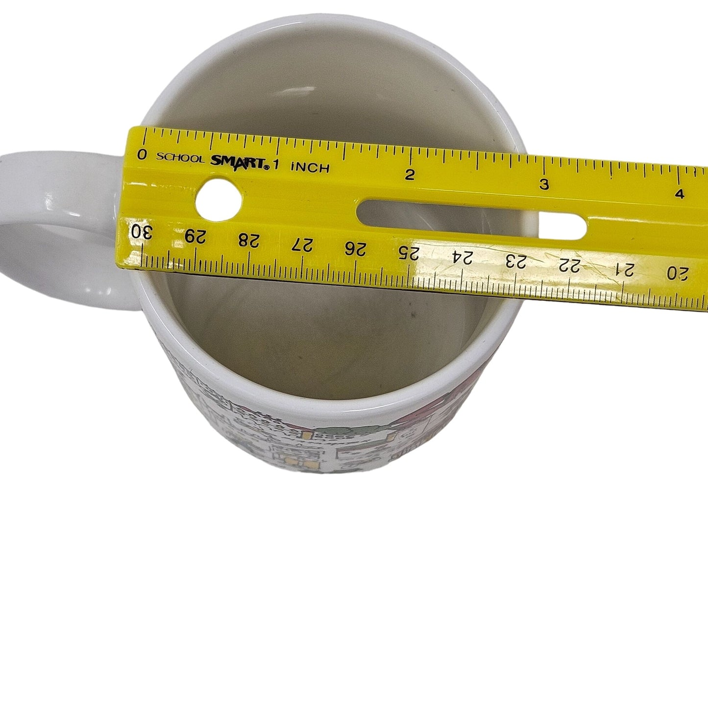 Colorful Salamanca Illustrated Ceramic Mug Featuring Iconic Landmarks Souvenir