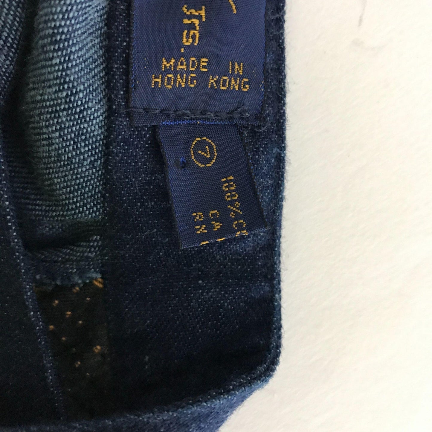 Vtg Gloria Vanderbilt Denim Shirt Western Structured Off Center Button Front 7