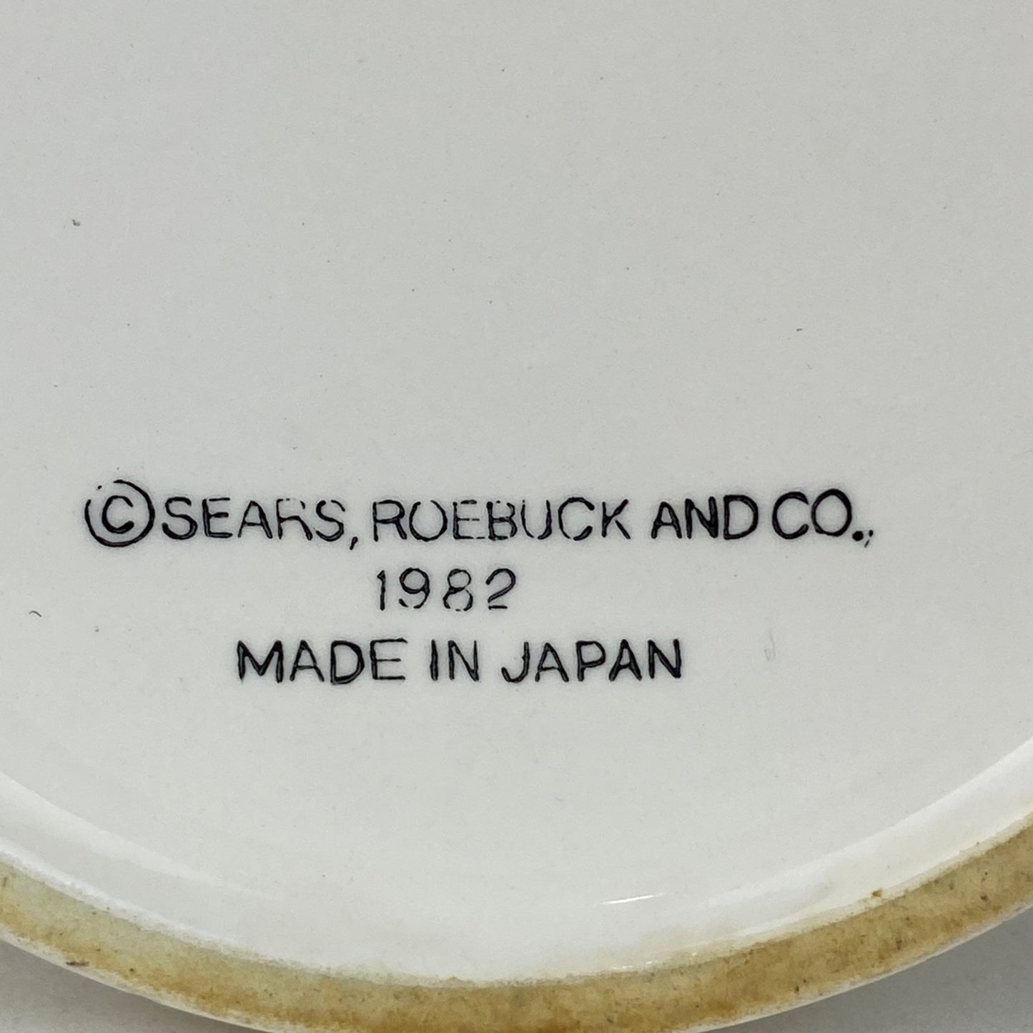 Vintage Sears, Roebucks and Co. 1982 “Merry Mushrooms” 4 -Piece Canister Set
