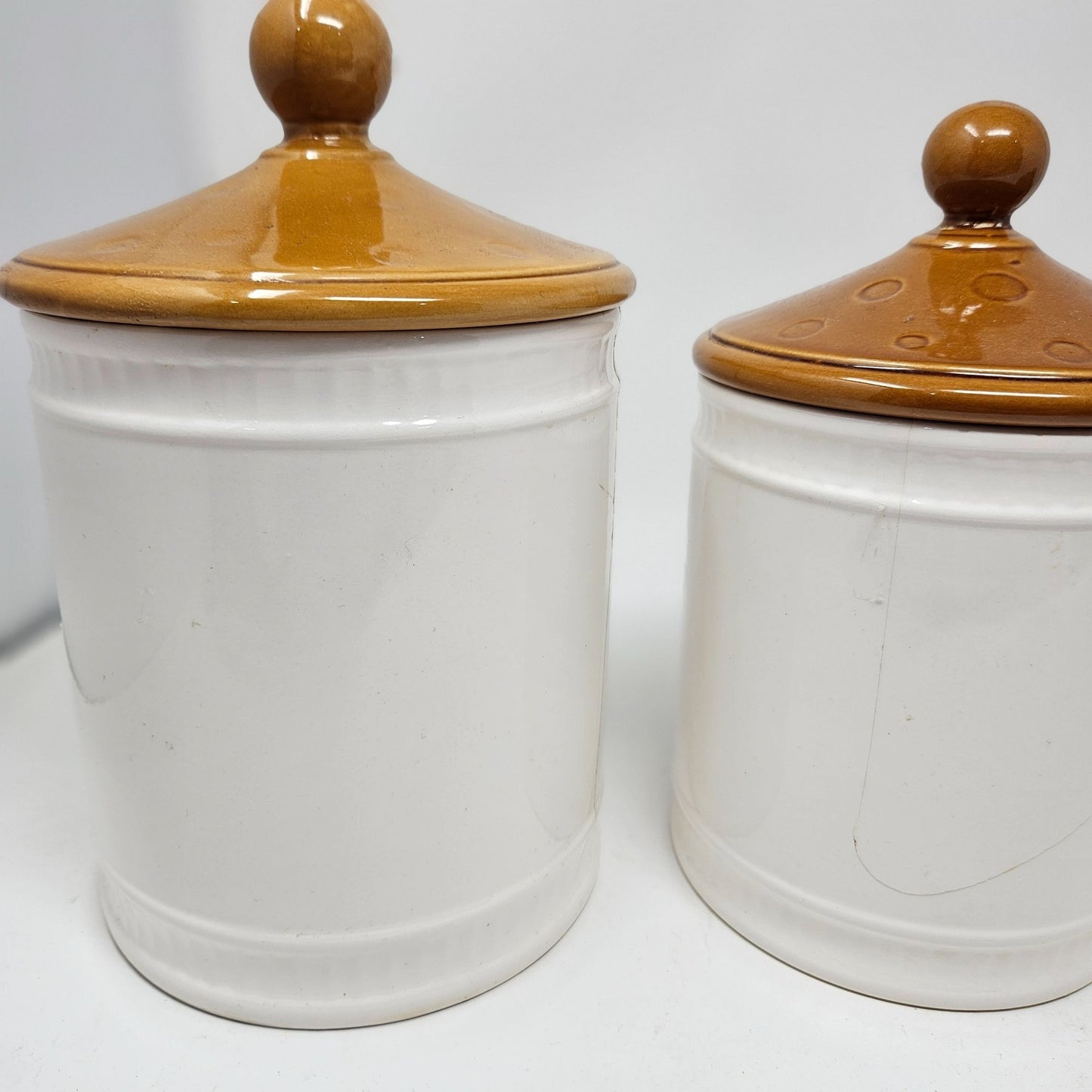 Vintage Sears, Roebucks and Co. 1982 “Merry Mushrooms” 4 -Piece Canister Set