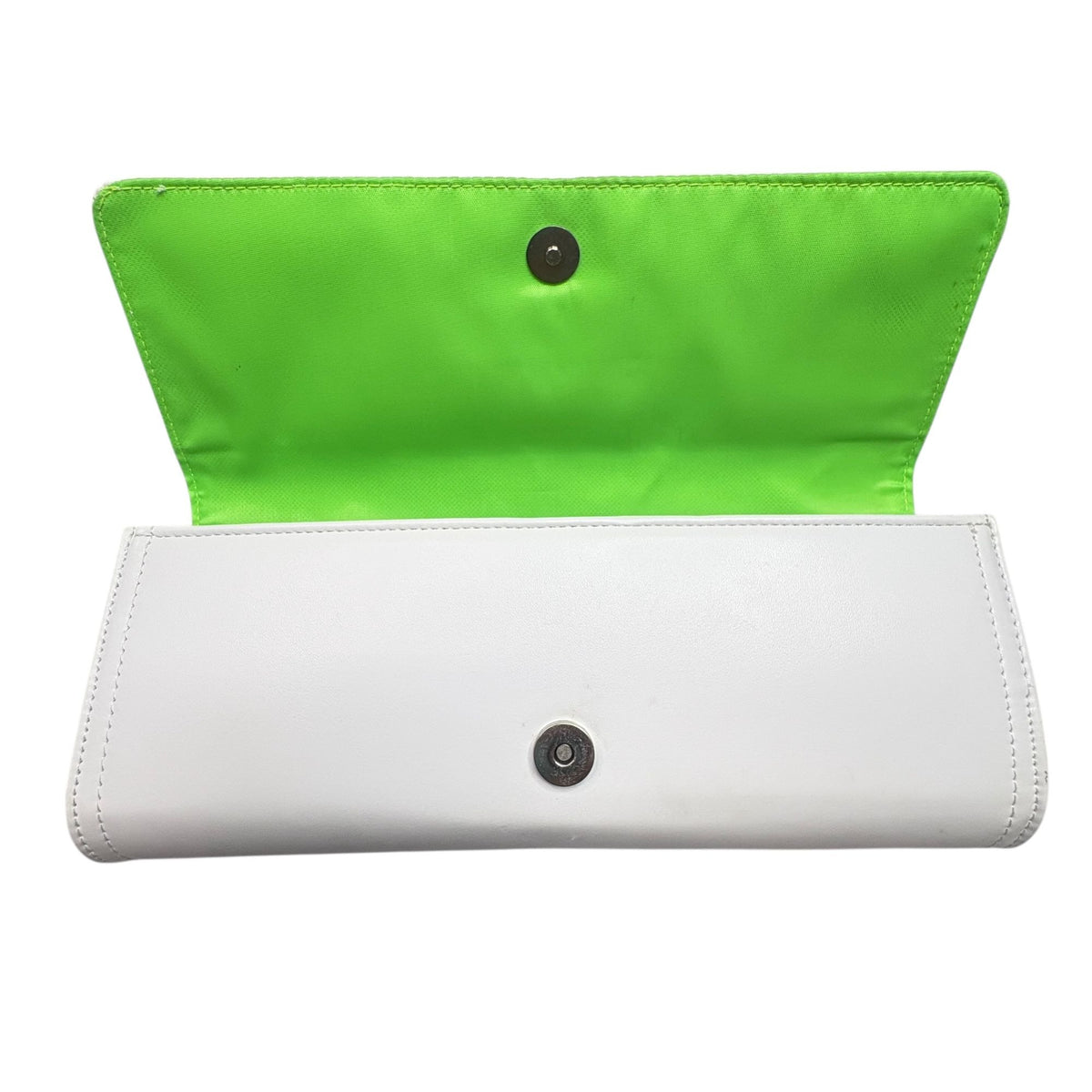 CHI Green Flat Iron Hair Straightener with White Storage Case