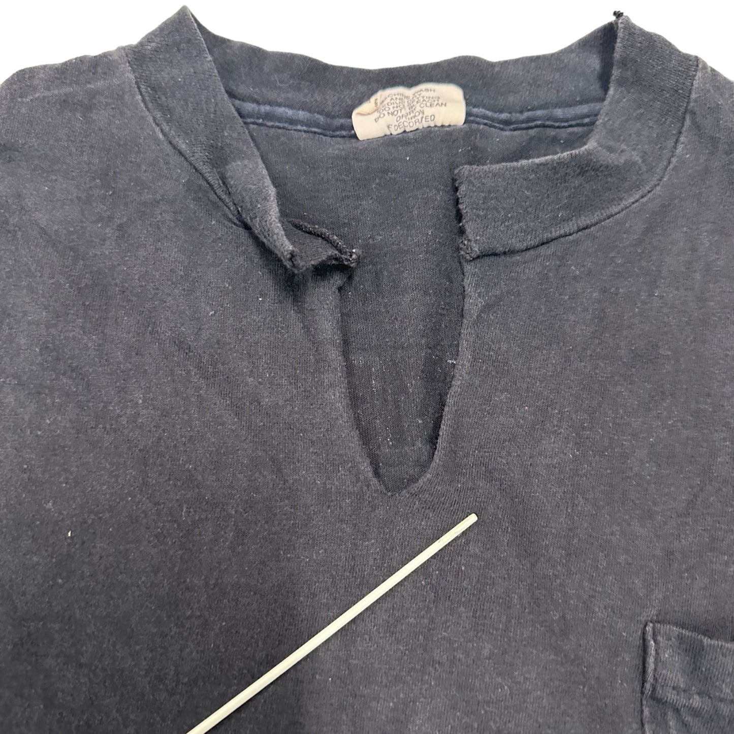 Vintage Harley Davidson Single Stitch TShirt Adamecs Hanes Mens L Black Dealers