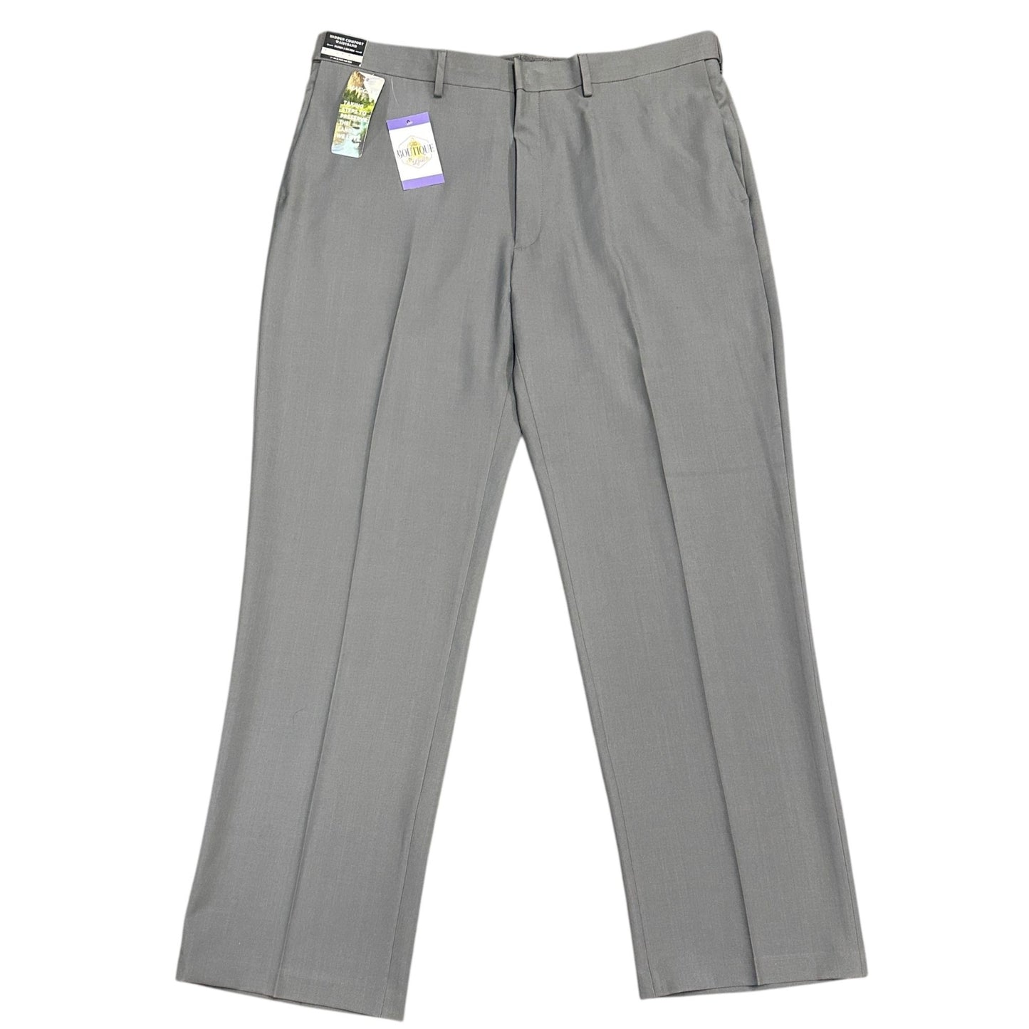 NWT Haggar 40 Premium Comfort Expandable Waist Stretch Dress Pants Wrinkle Free