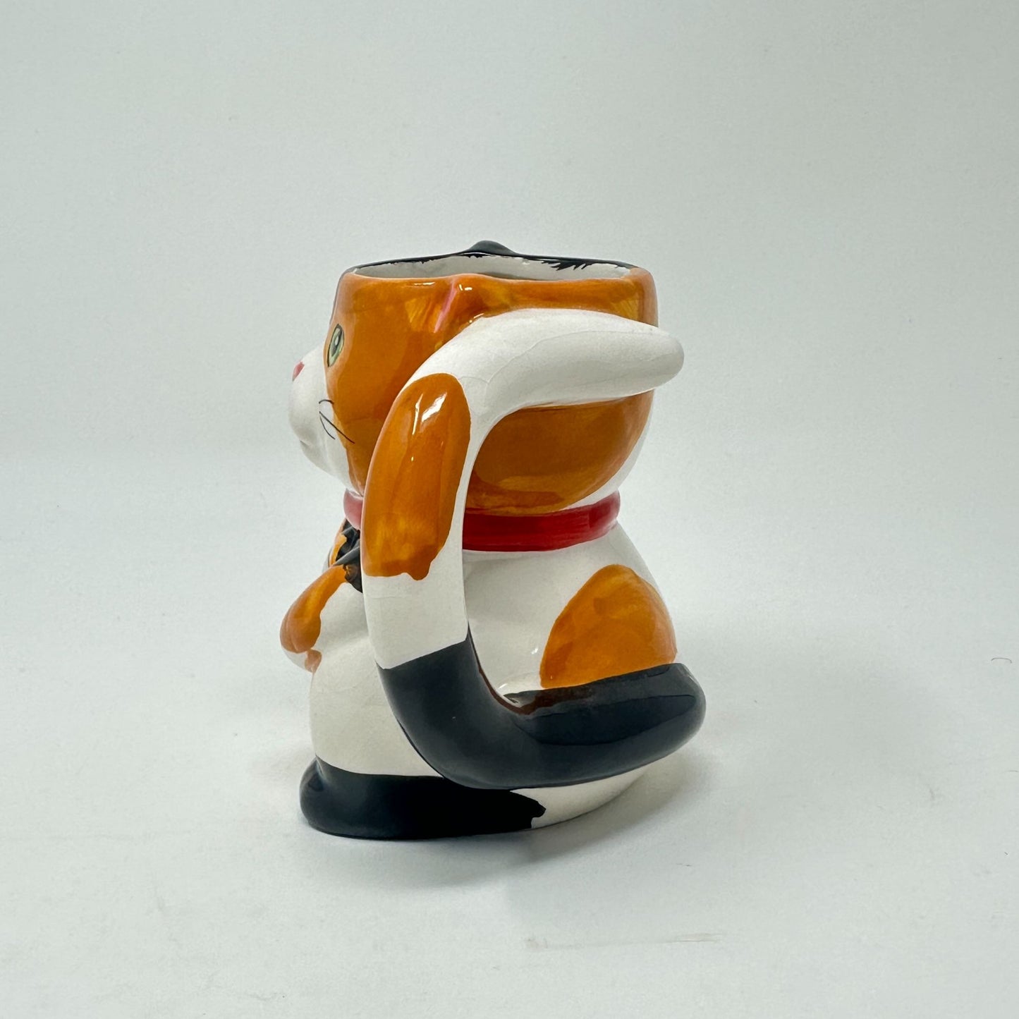 3D Calico Cat Surprise Mouse Inside Ceramic Tea Cup Coffee Mug Pier 1 Imports