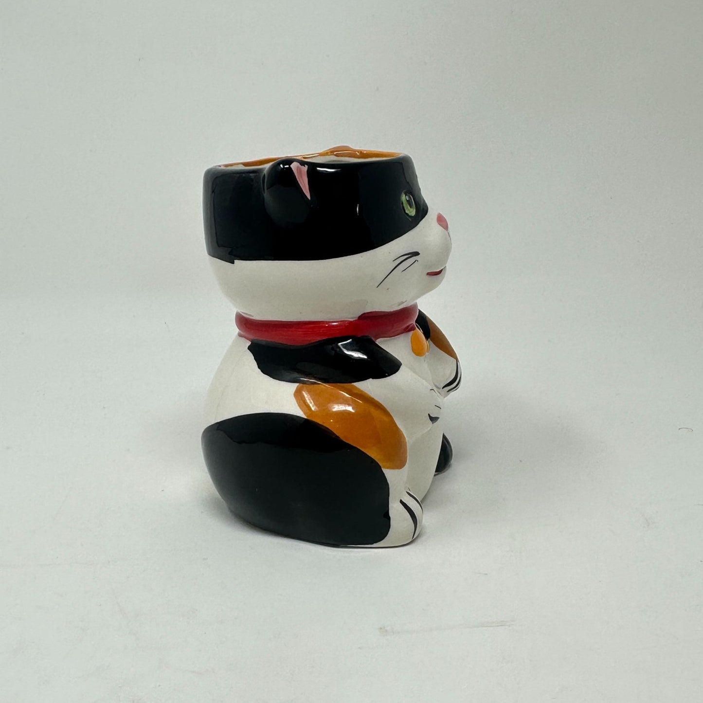 3D Calico Cat Surprise Mouse Inside Ceramic Tea Cup Coffee Mug Pier 1 Imports