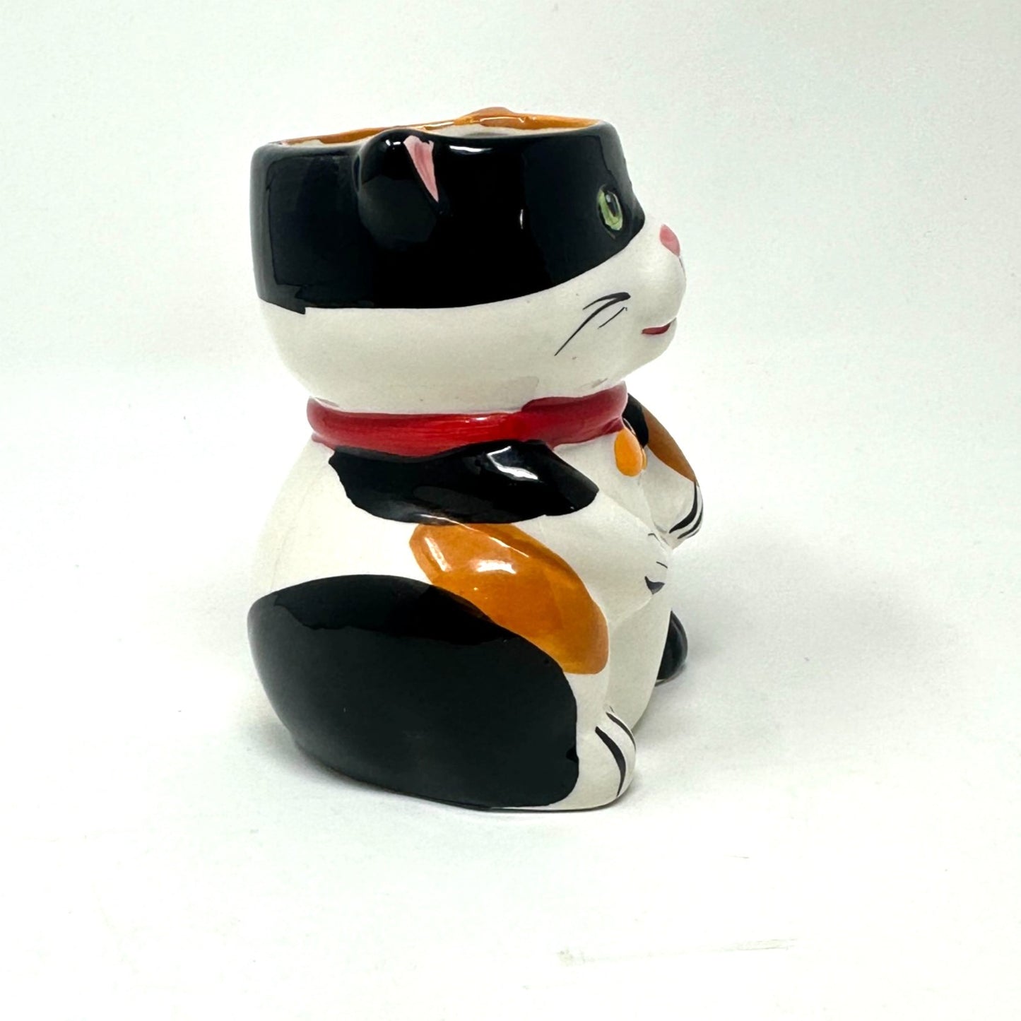 3D Calico Cat Surprise Mouse Inside Ceramic Tea Cup Coffee Mug Pier 1 Imports