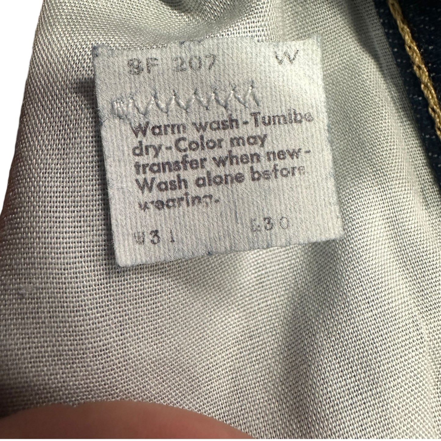 Vtg 70s Levis Movin On Jeans Stretch Denim High Rise Dark Wash 31x30 USA NEW