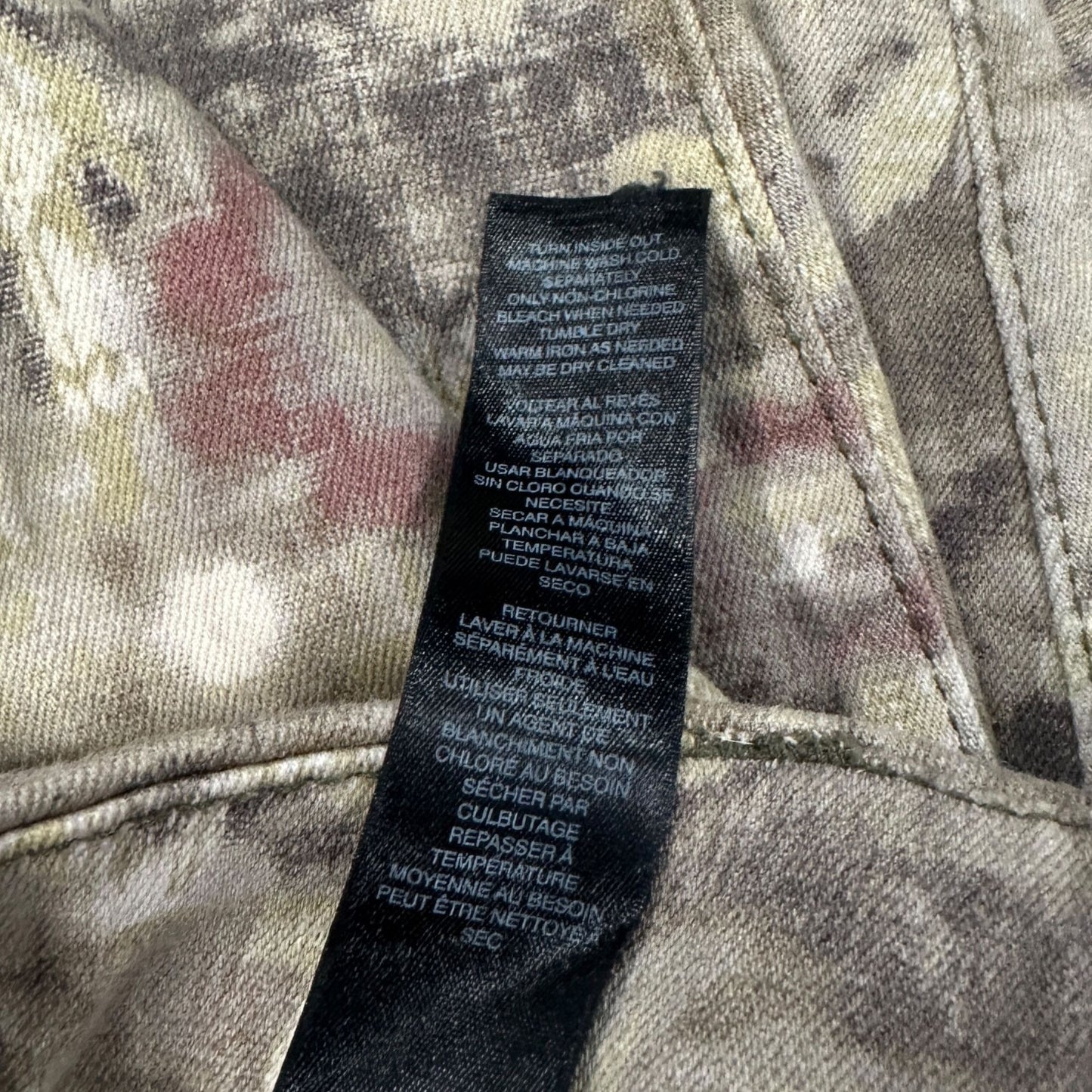 Chicos 0.5 So Slimming Girlfriend Ankle Jeans Floral Nonnacore Soft Girl Small