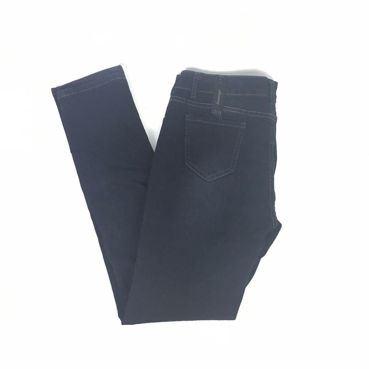 NWT Kiss & Fly Rosee 17/18 Skinny Jeans Stretch Dark Wash 5 Pocket Straight Leg