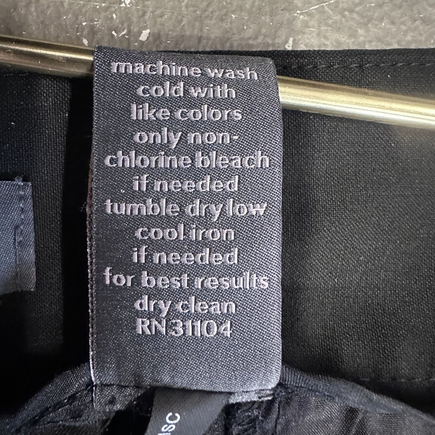 The Limited Collection Plus Size 20W Black Slim Fit Stretch Dress Pants Office