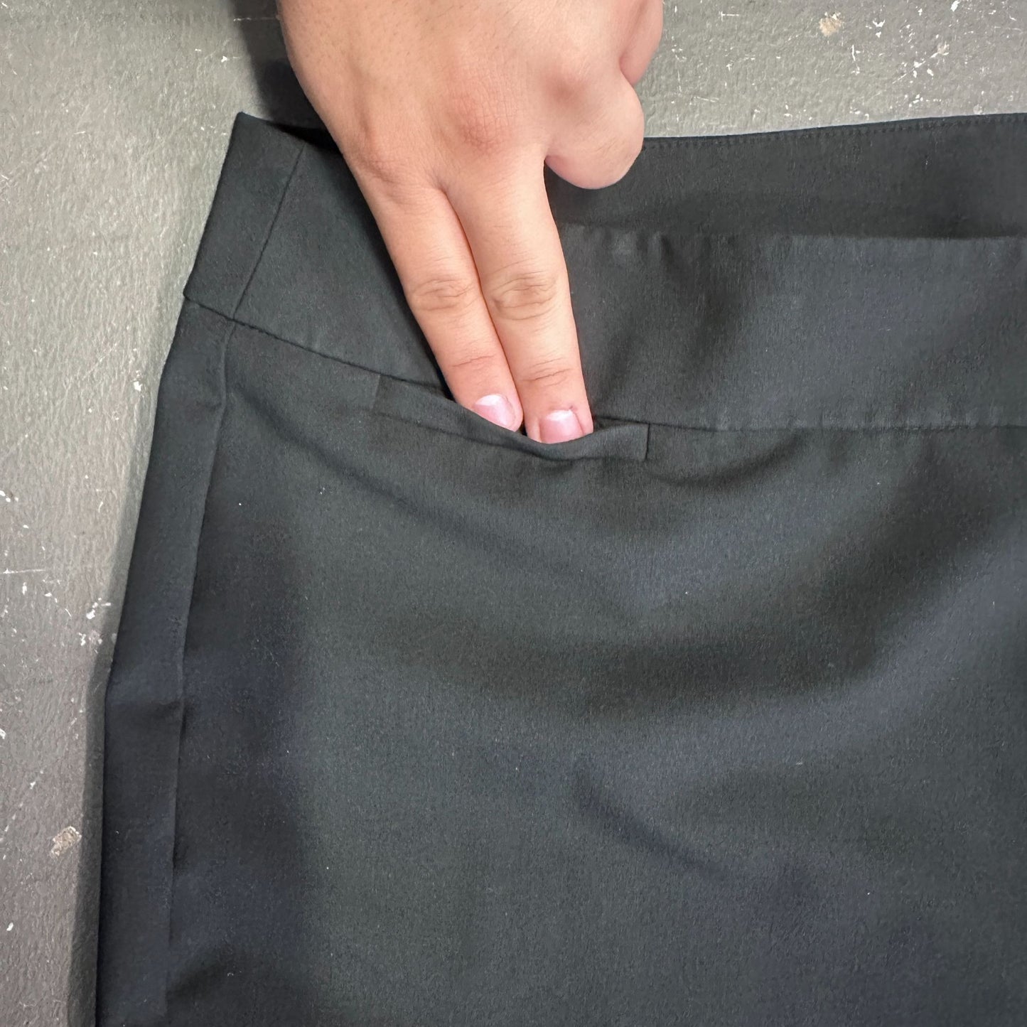 The Limited Collection Plus Size 20W Black Slim Fit Stretch Dress Pants Office