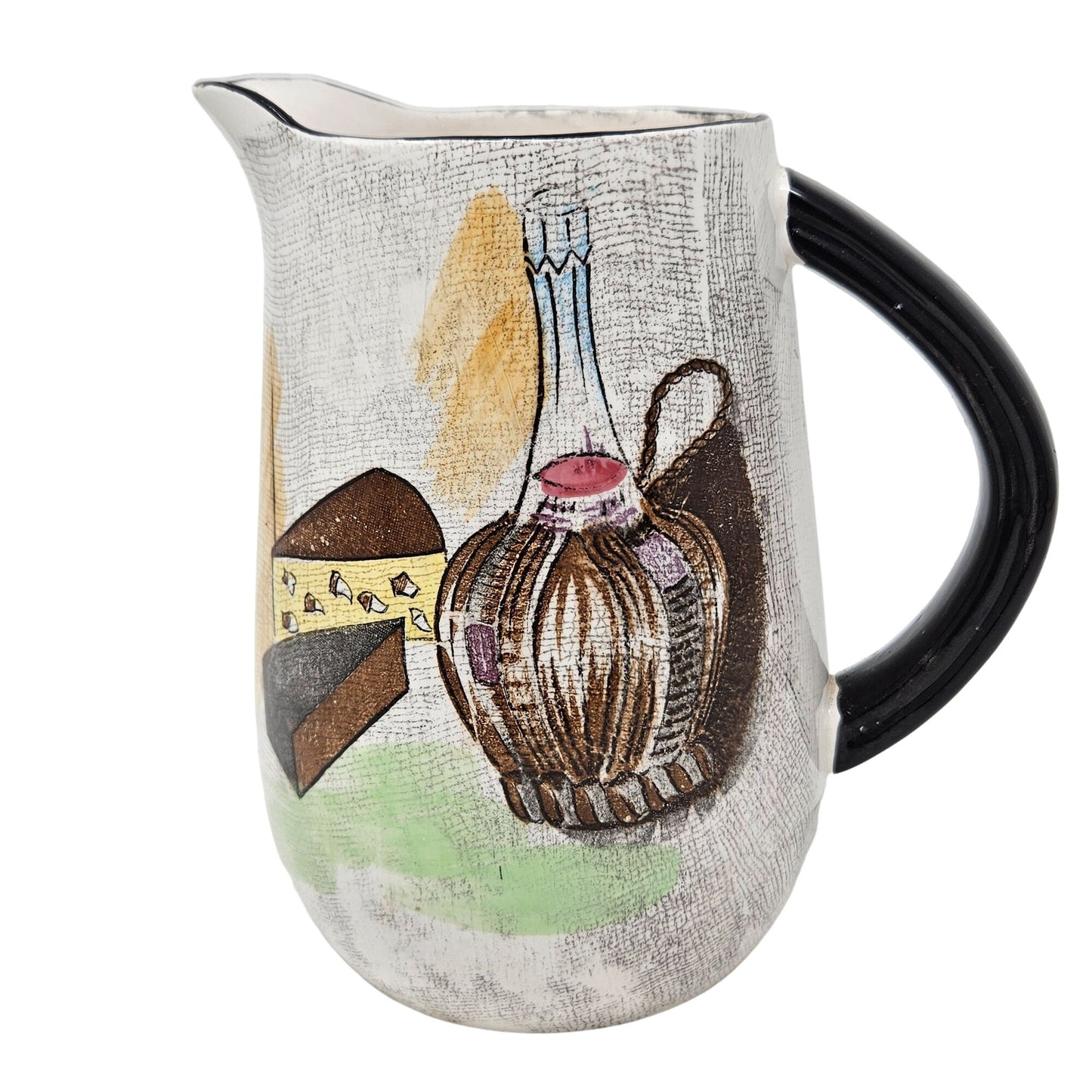 Vintage Royal Sealy Ceramic Capri Pitcher Drinkware 1960s Japan Cottagecore MCM