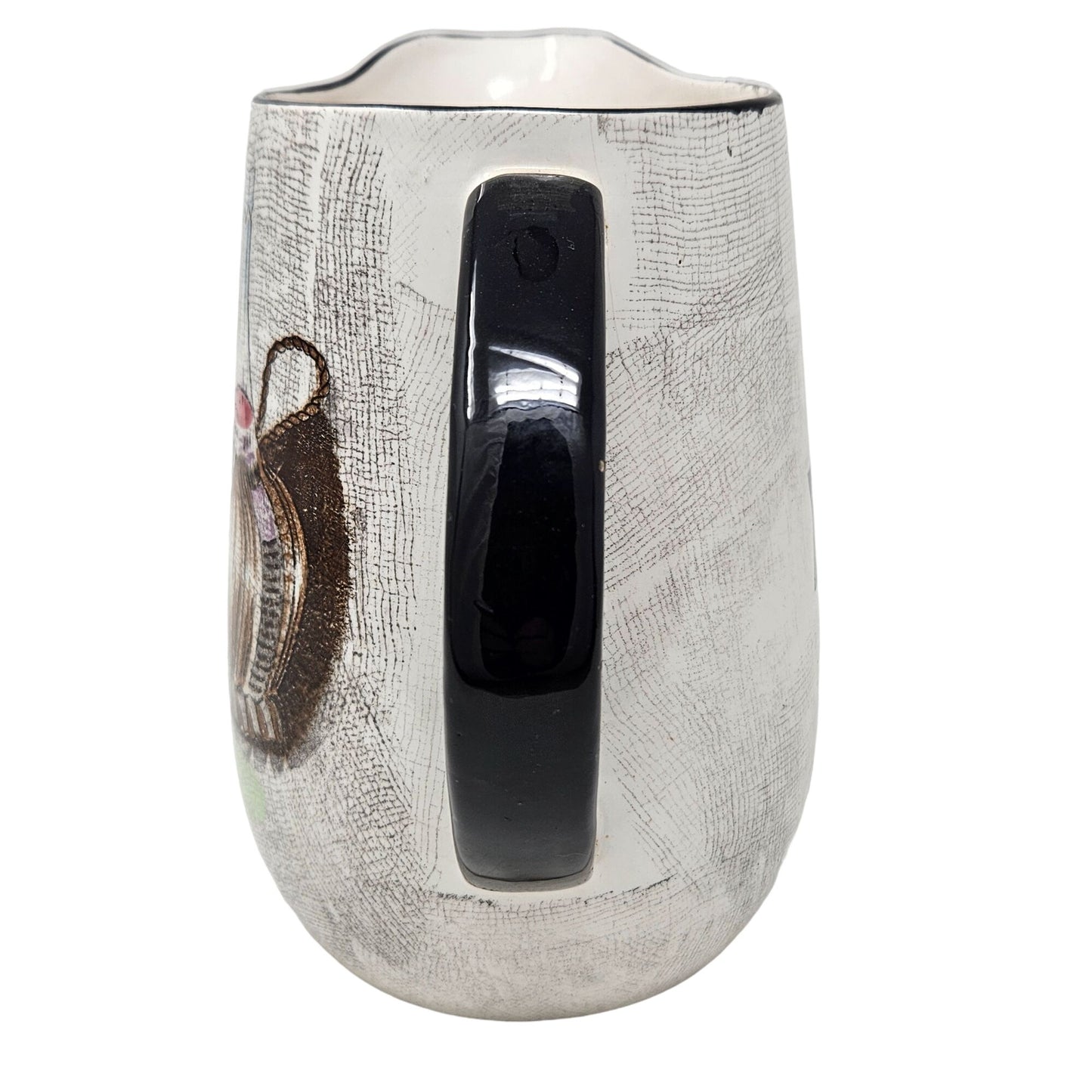 Vintage Royal Sealy Ceramic Capri Pitcher Drinkware 1960s Japan Cottagecore MCM