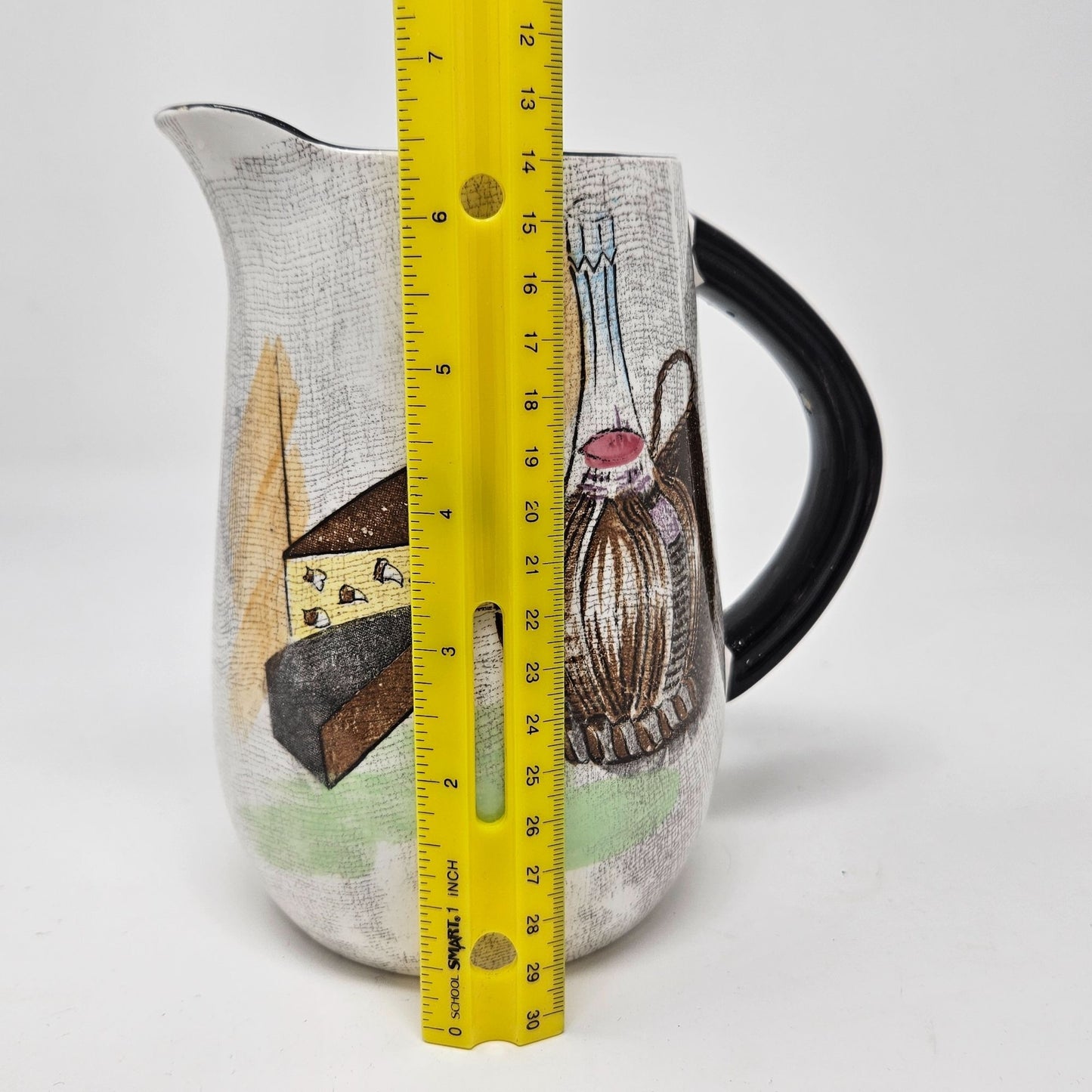 Vintage Royal Sealy Ceramic Capri Pitcher Drinkware 1960s Japan Cottagecore MCM