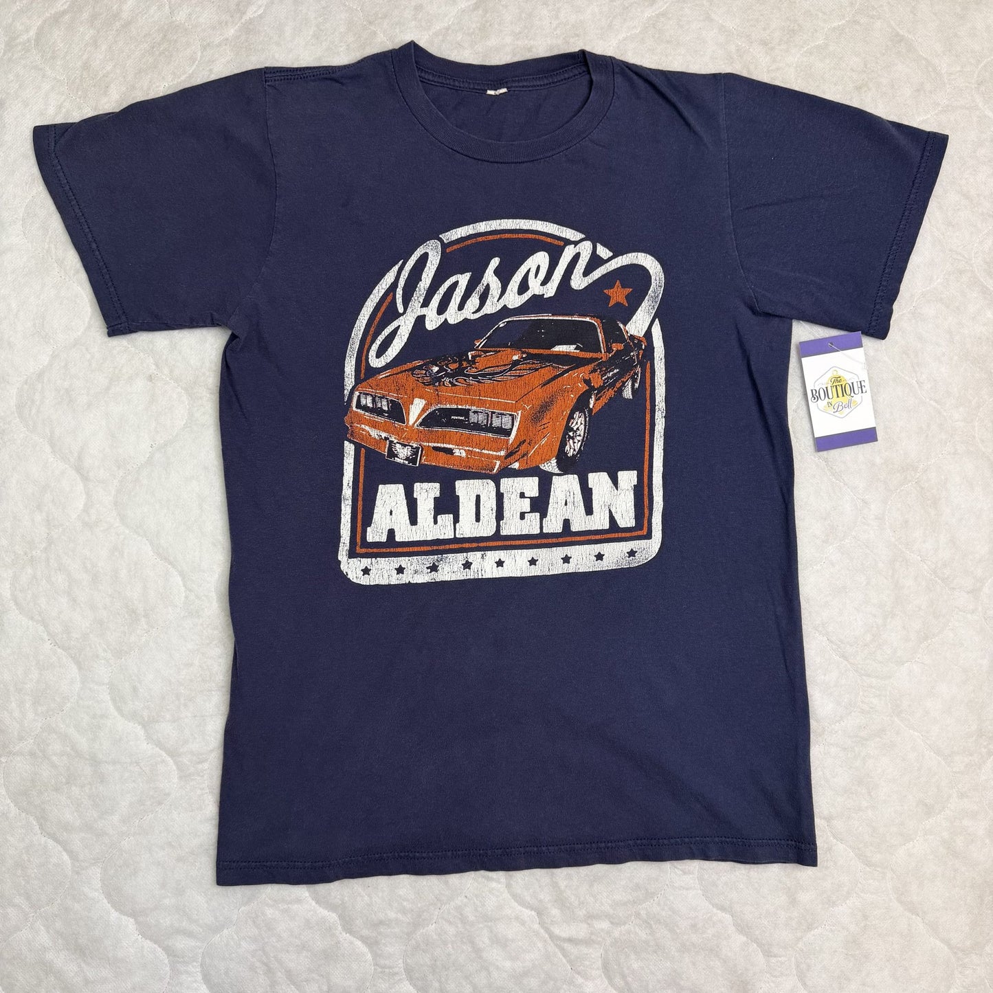Jason Aldean S Graphic TShirt 2007 Country Music Concert Relentless Double Sided