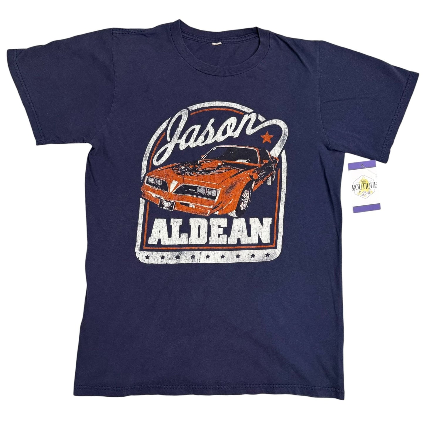 Jason Aldean S Graphic TShirt 2007 Country Music Concert Relentless Double Sided