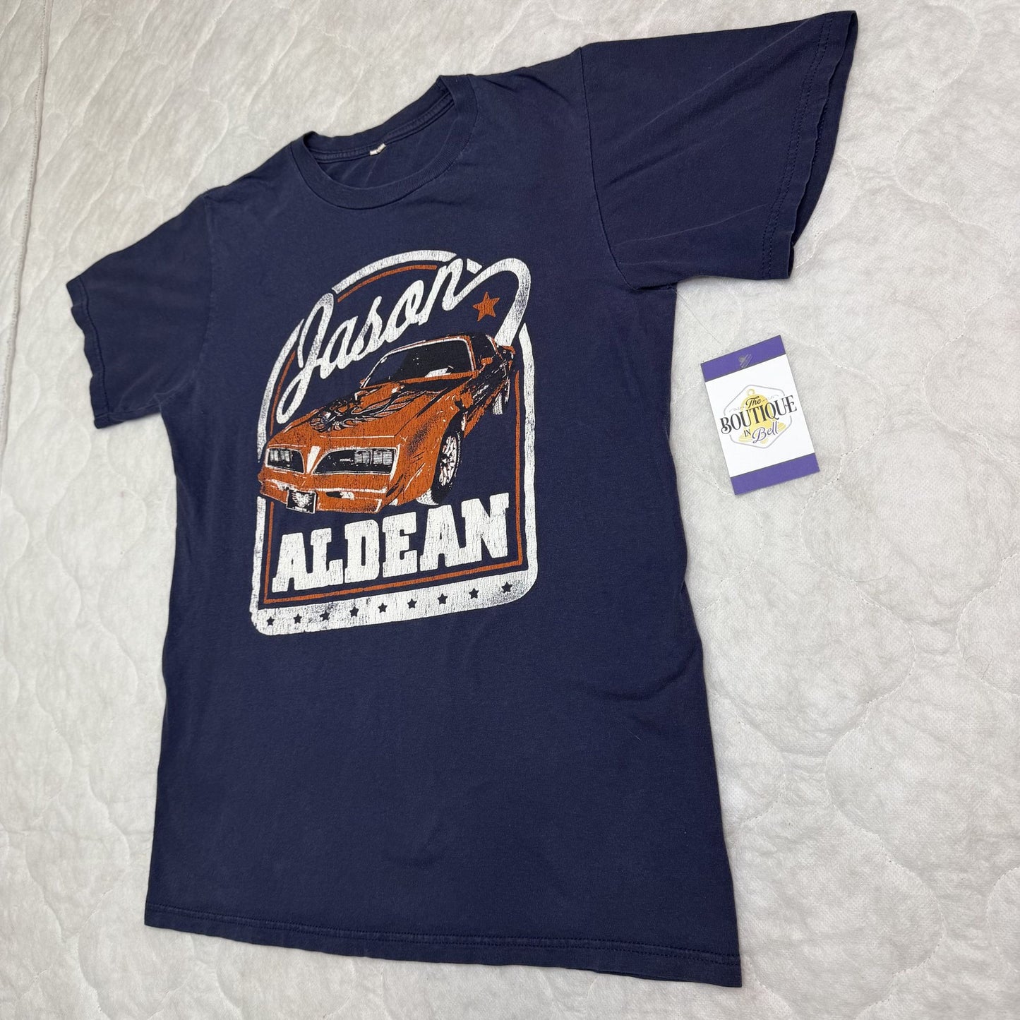 Jason Aldean S Graphic TShirt 2007 Country Music Concert Relentless Double Sided