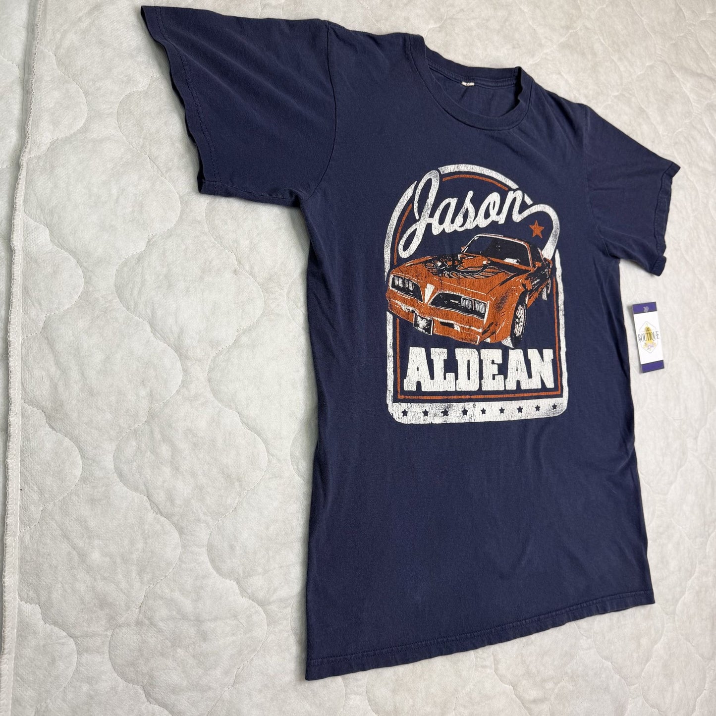 Jason Aldean S Graphic TShirt 2007 Country Music Concert Relentless Double Sided