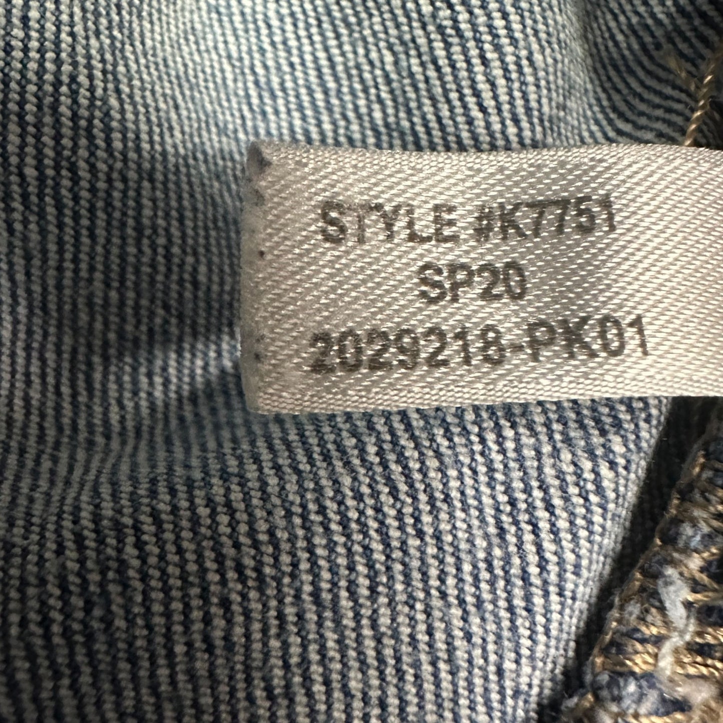 J Crew Slim Fit Flex Straight Leg Jeans Light Wash Faded Denim Mens 30x32 K7751