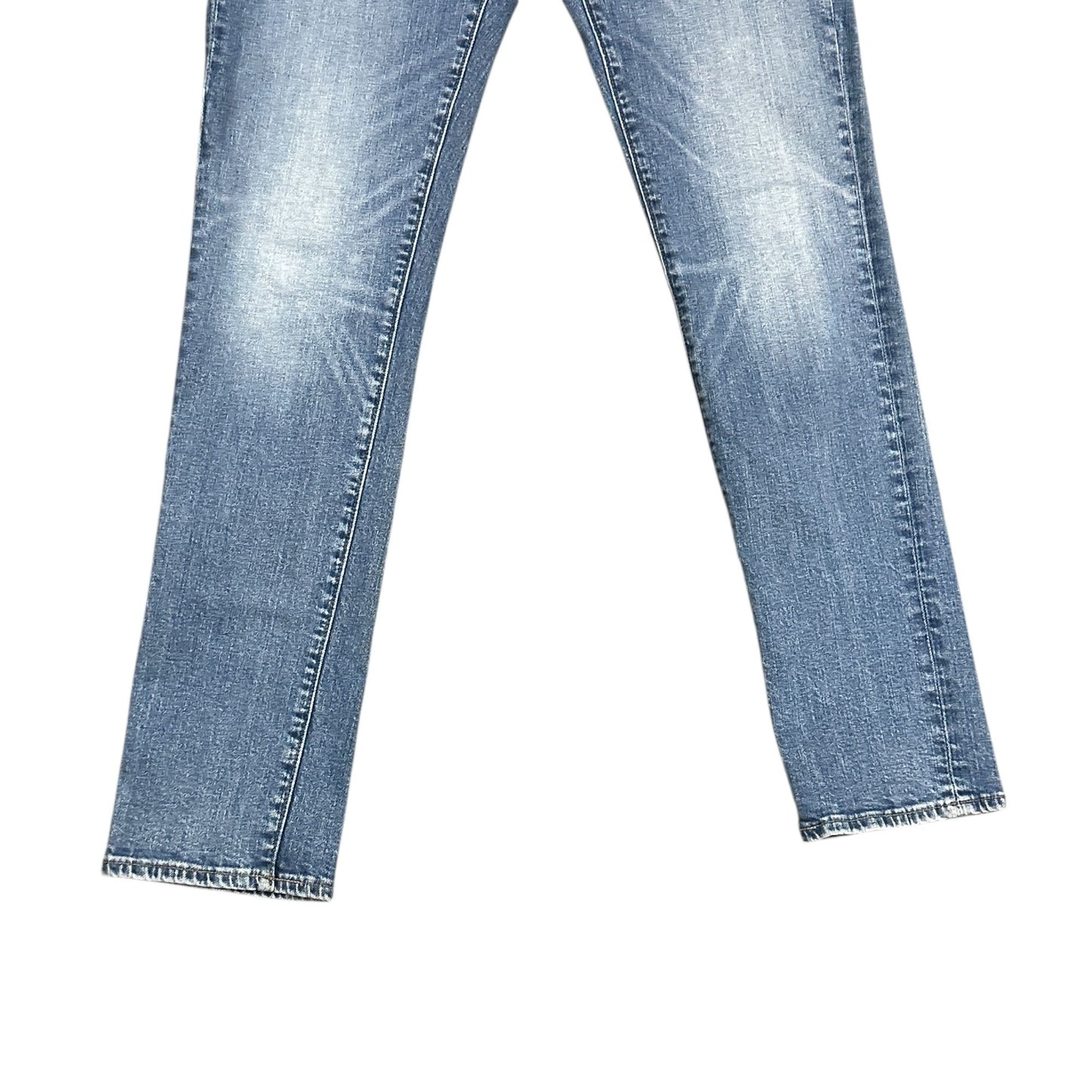 J Crew Slim Fit Flex Straight Leg Jeans Light Wash Faded Denim Mens 30x32 K7751