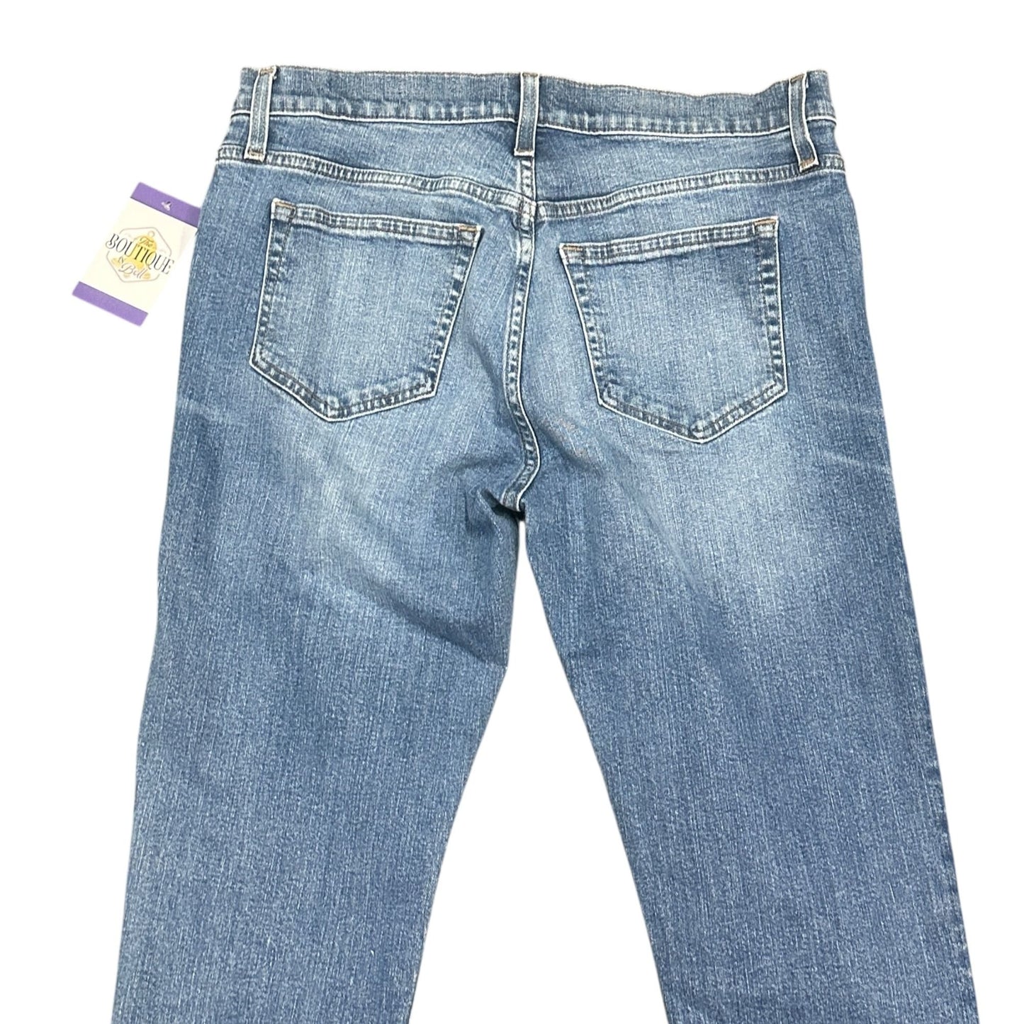 J Crew Slim Fit Flex Straight Leg Jeans Light Wash Faded Denim Mens 30x32 K7751