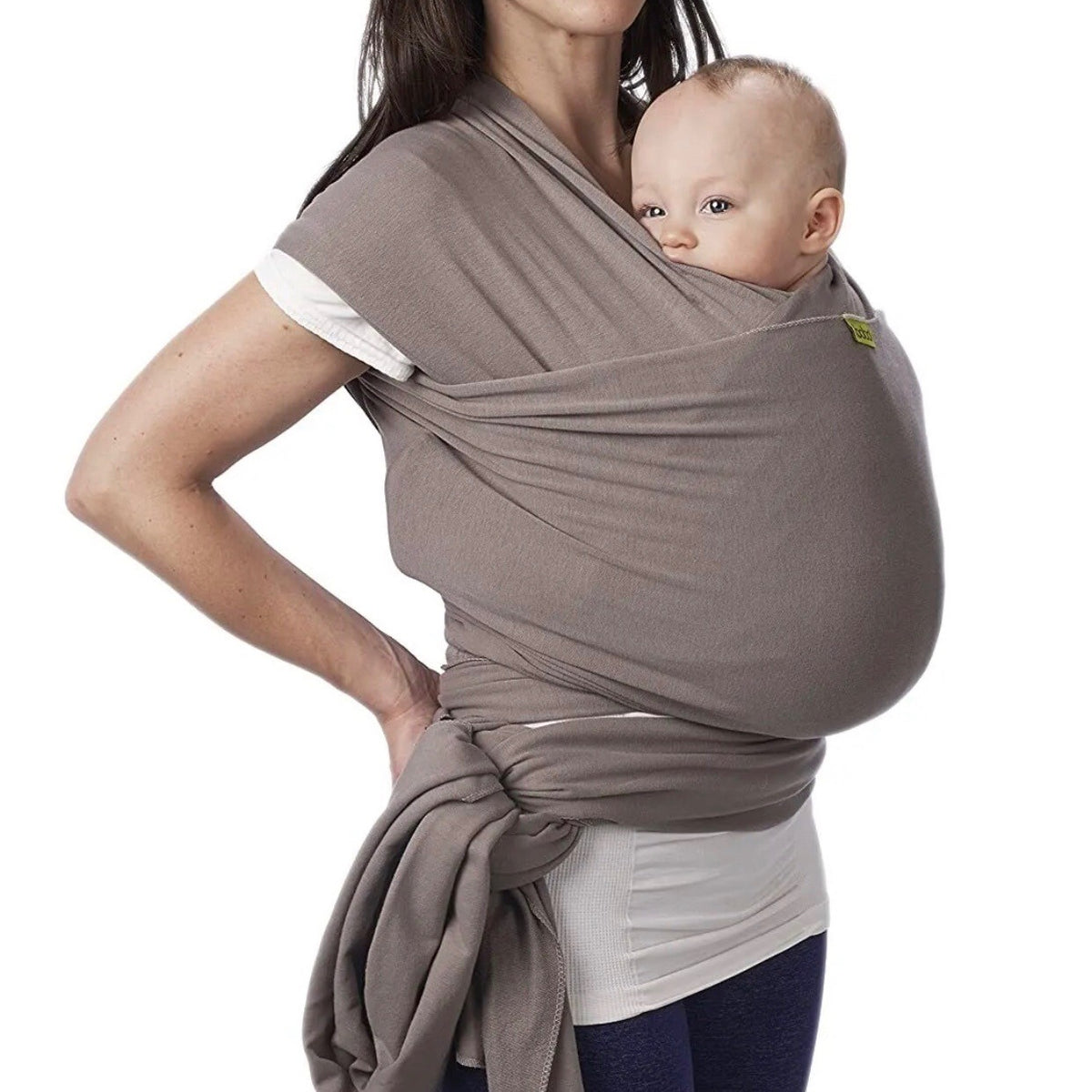 Boba Classic Wrap Gray Newborn to Toddler  Stretchy Baby Carrier
