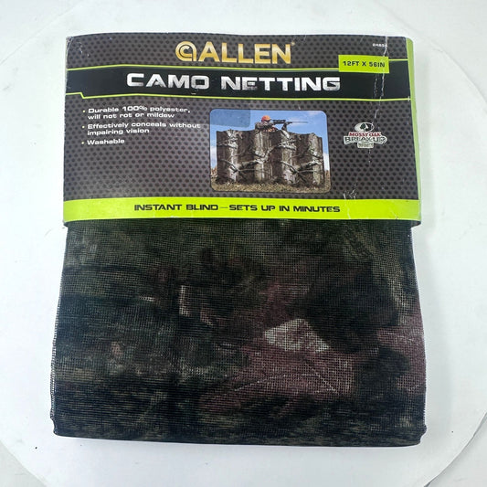 Allen Camo Netting 12Ft X 56In Mossy Oak Break-Up Infinity Washable Hunting