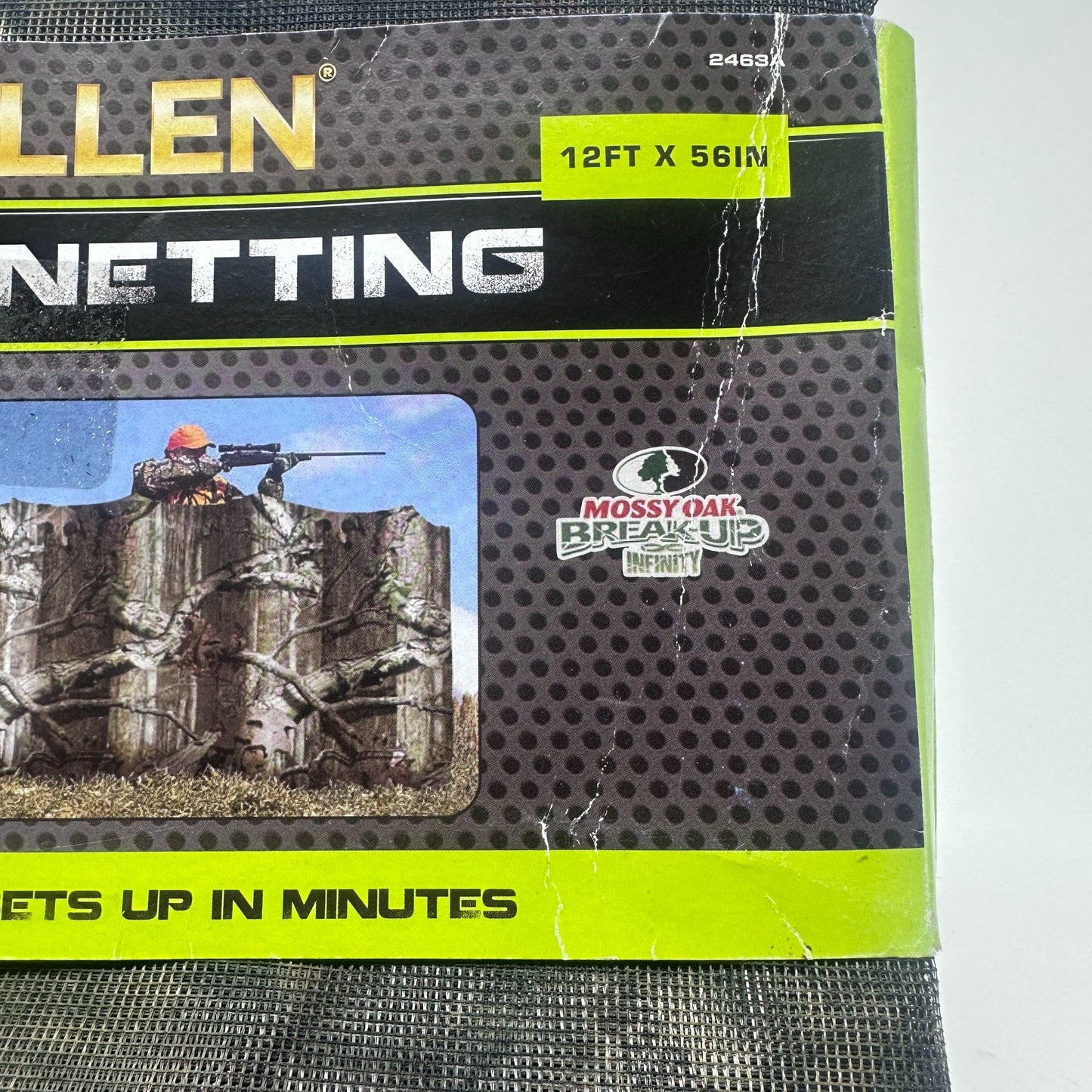 Allen Camo Netting 12Ft X 56In Mossy Oak Break-Up Infinity Washable Hunting