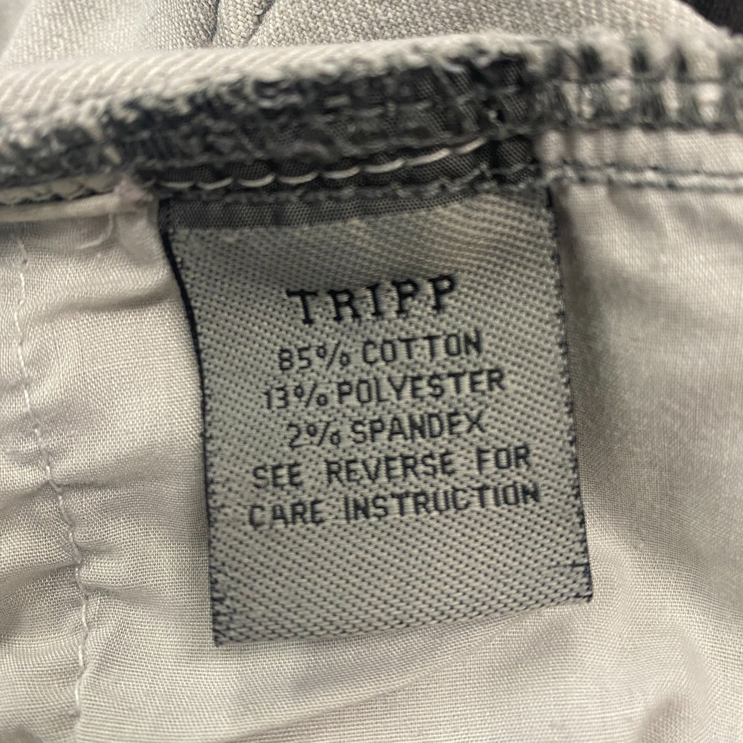 Tripp NYC Daang Goodman Skinny Jeans Juniors 5 Gray Grunge Punk Goth Y2K Vintage