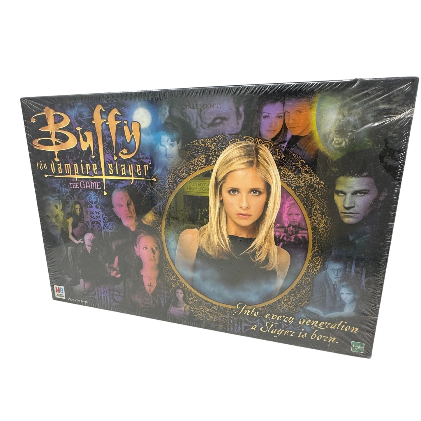 Buffy The Vampire Slayer Board Game Sealed Vintage 2000 MB Games Ages 12+