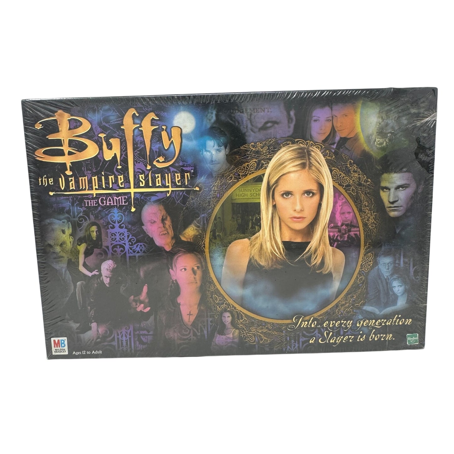 Buffy The Vampire Slayer Board Game Sealed Vintage 2000 MB Games Ages 12+