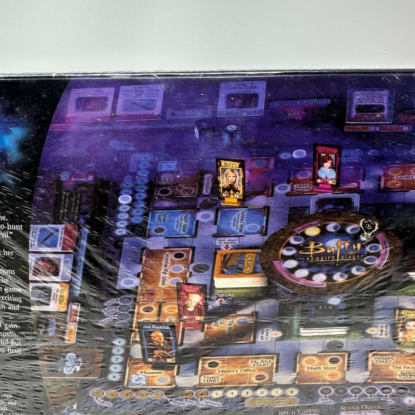 Buffy The Vampire Slayer Board Game Sealed Vintage 2000 MB Games Ages 12+