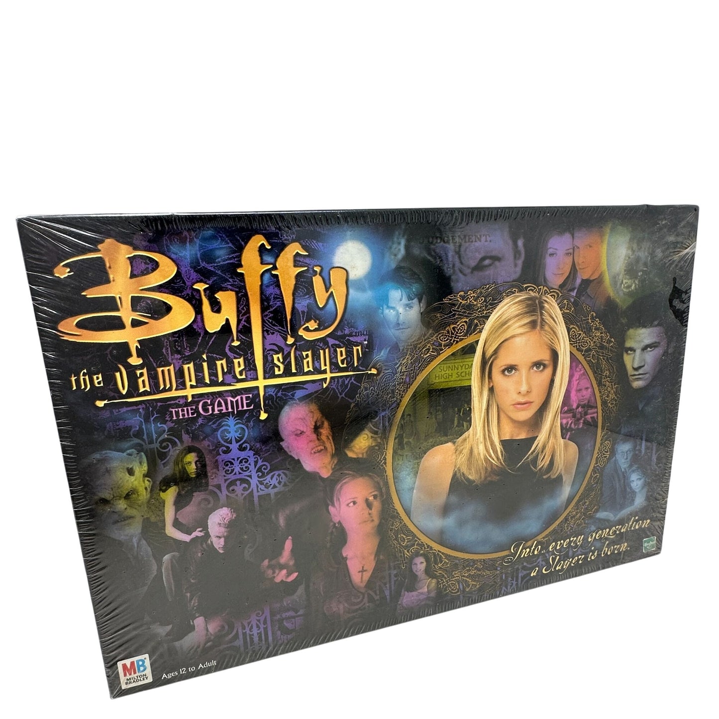 Buffy The Vampire Slayer Board Game Sealed Vintage 2000 MB Games Ages 12+