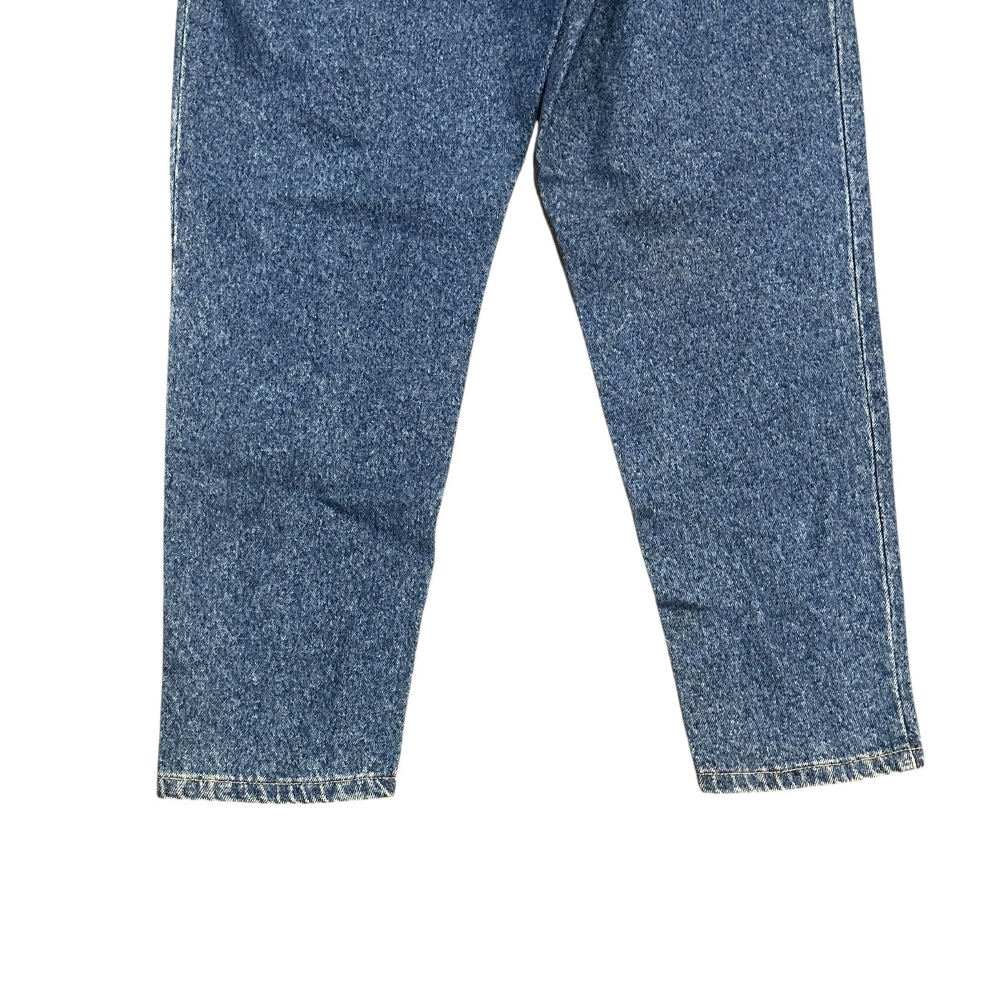 Vtg 80s Lee Baggy Fit Jeans High Waist Tapered Leg Pepper Wash USA Union 12P