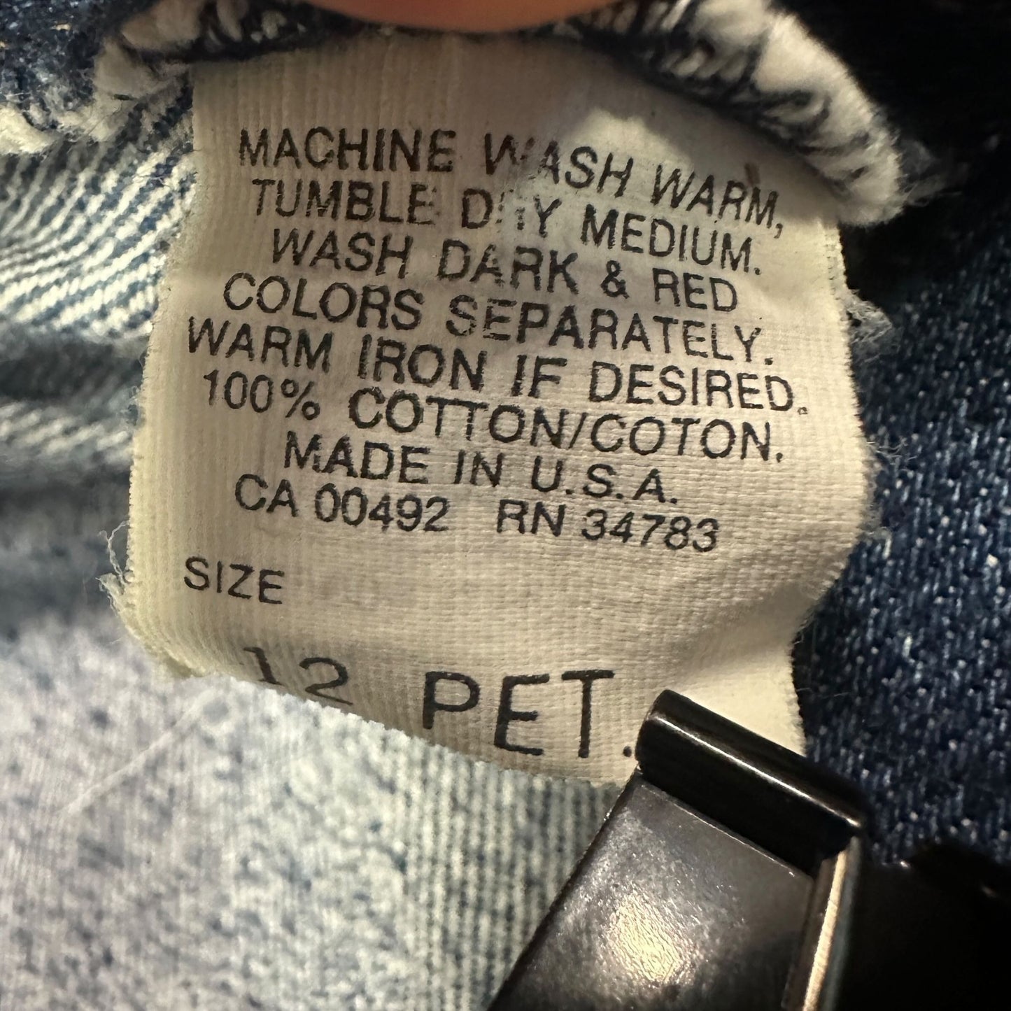 Vtg 80s Lee Baggy Fit Jeans High Waist Tapered Leg Pepper Wash USA Union 12P