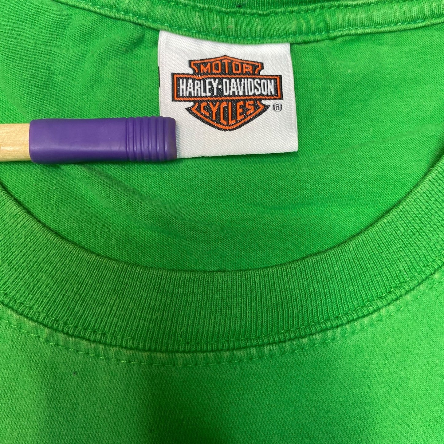 Harley Davidson St Patricks Lucky Ride VooDoo New Orleans 3XL 2013 Green TShirt